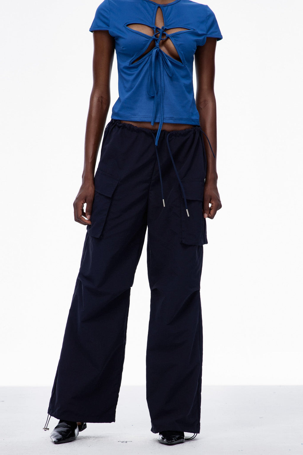 Battista Print Pocket Cargo Pants