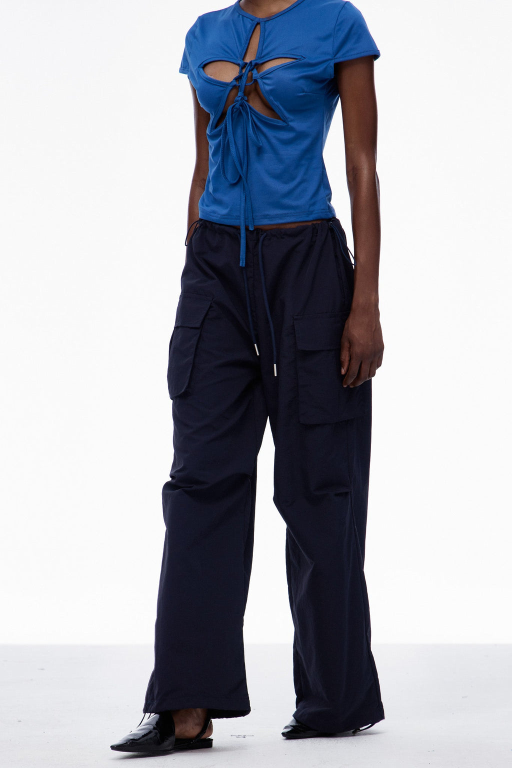 Battista Print Pocket Cargo Pants