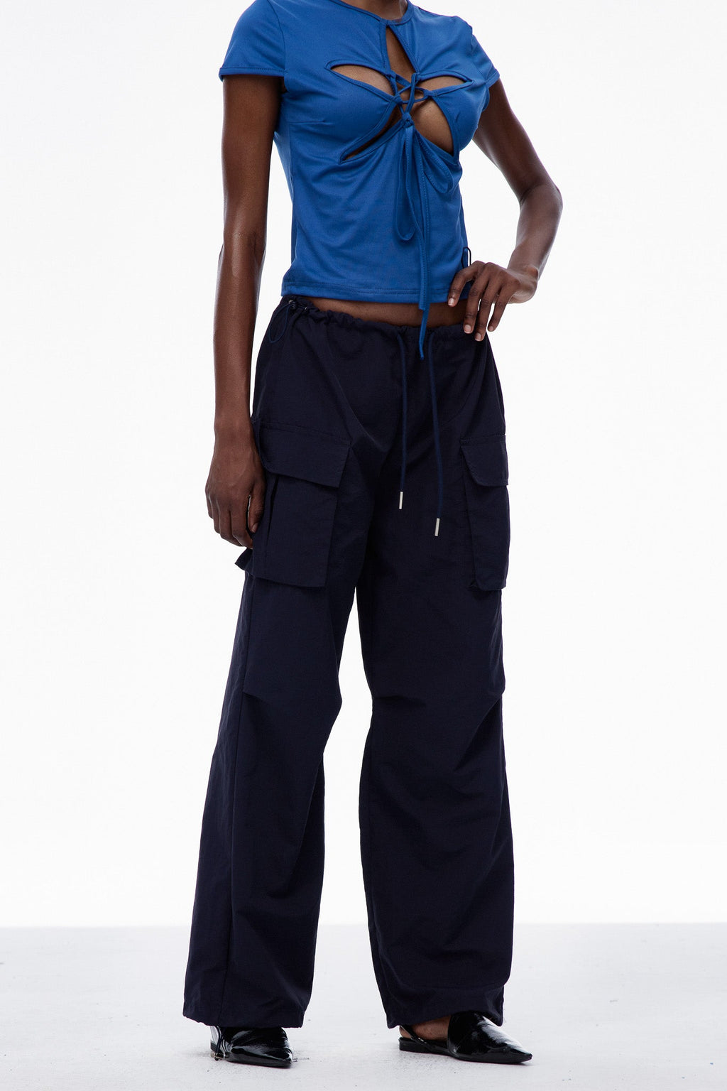 Battista Print Pocket Cargo Pants