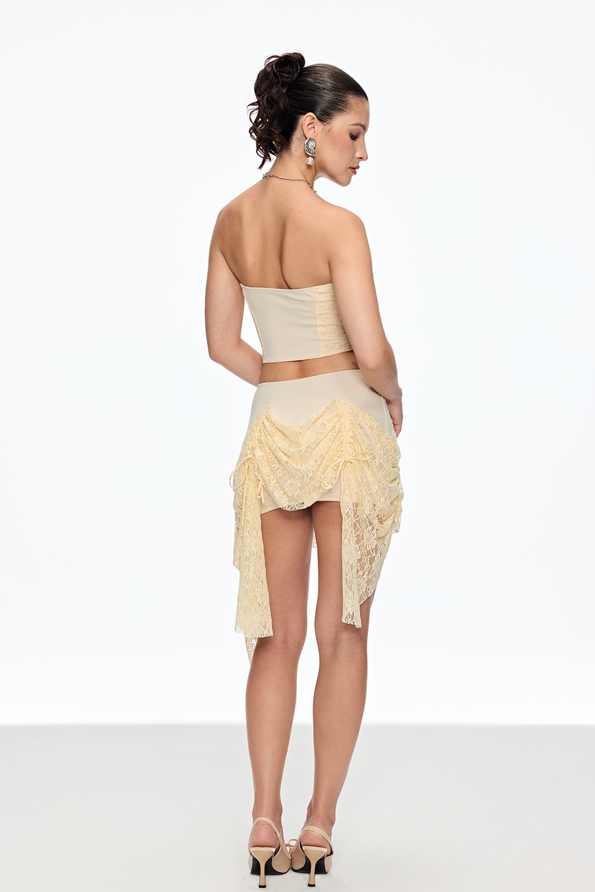 Batu Strapless Corset Skirt Set