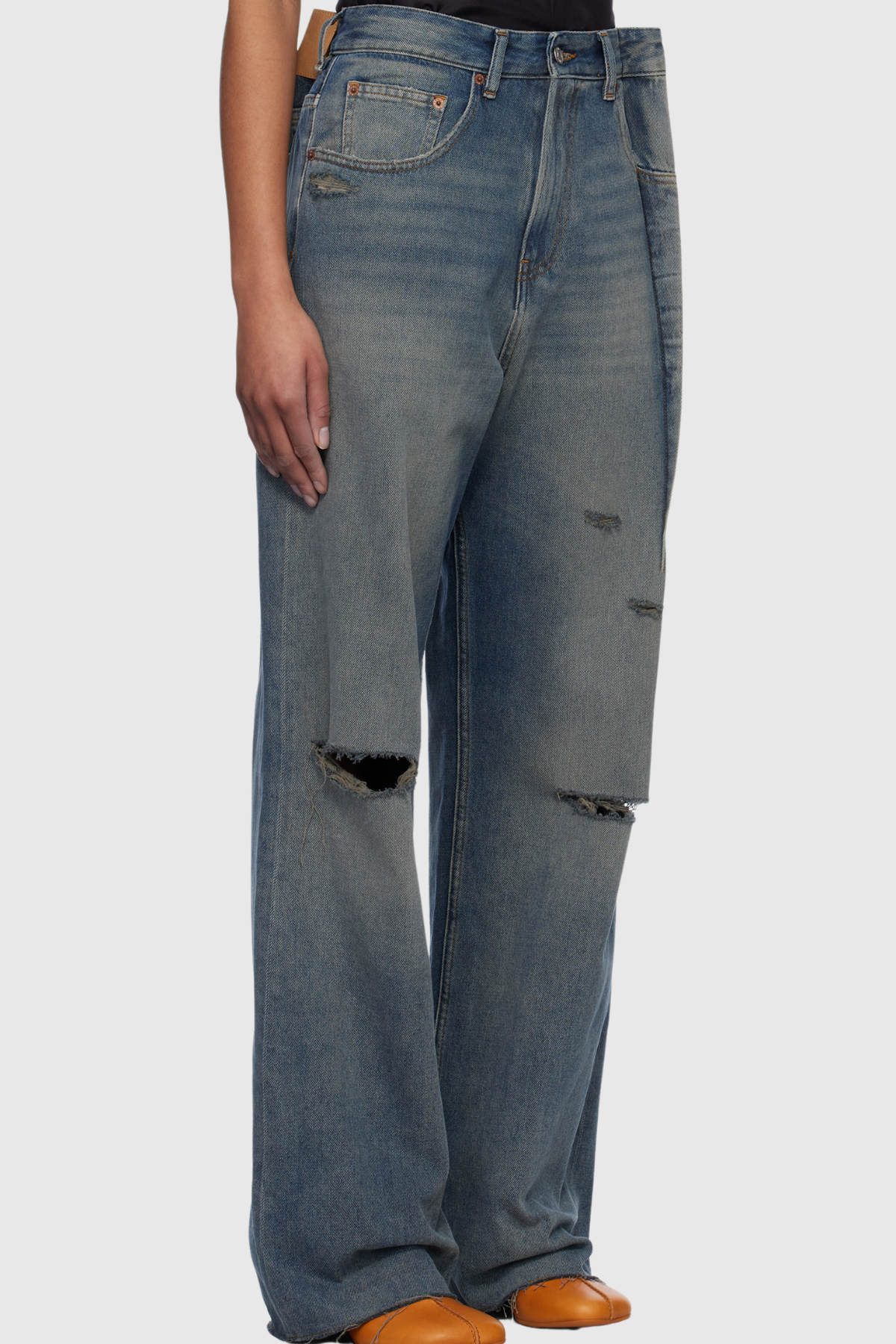 Bedivere Deconstruct Ruch Torn Jeans