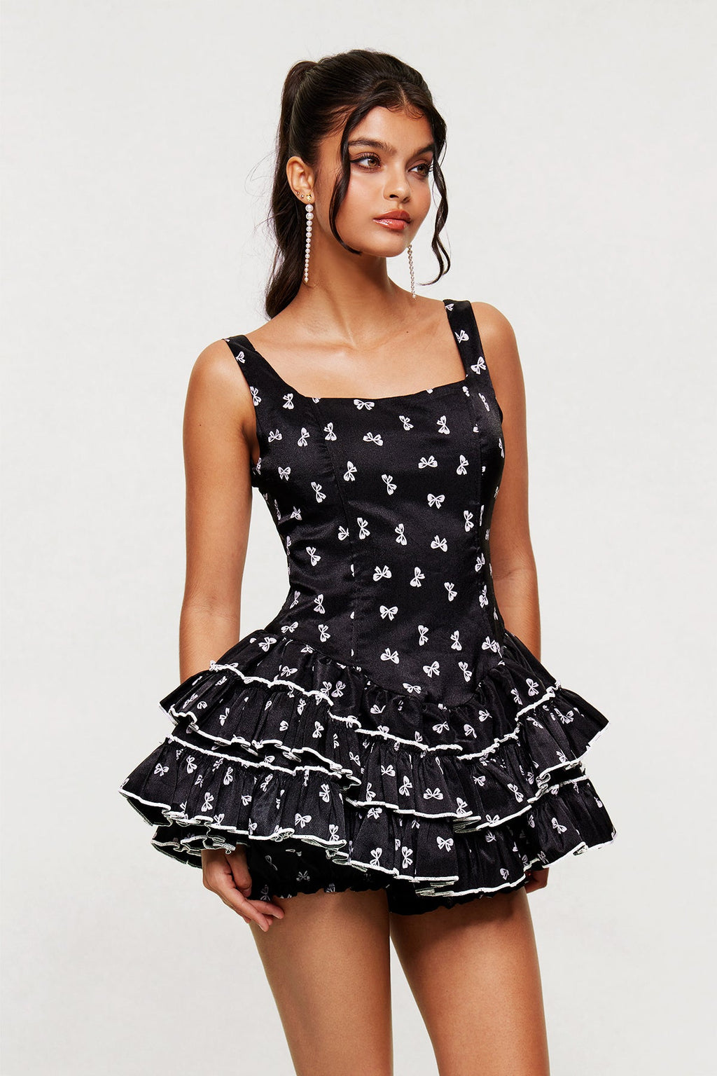 Berkeley Ruffle Mini Dress