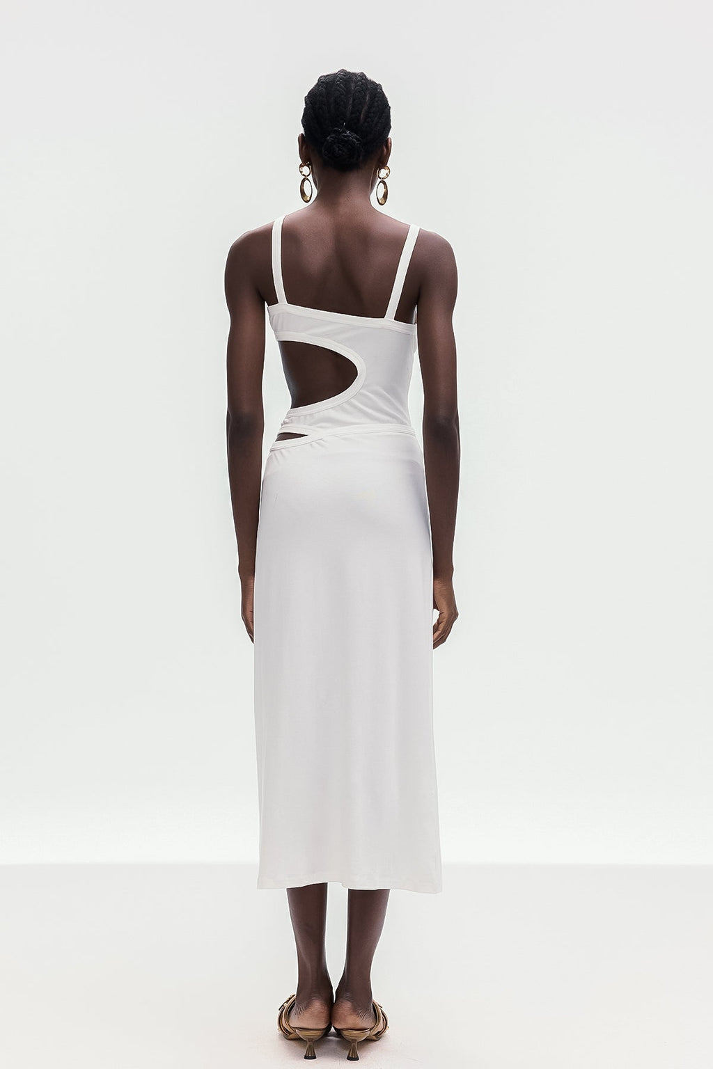 Berny Cutout Spaghetti Maxi Dress