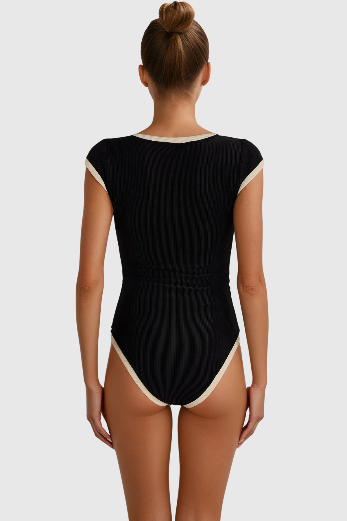 Bertrina Bodysuit In Black