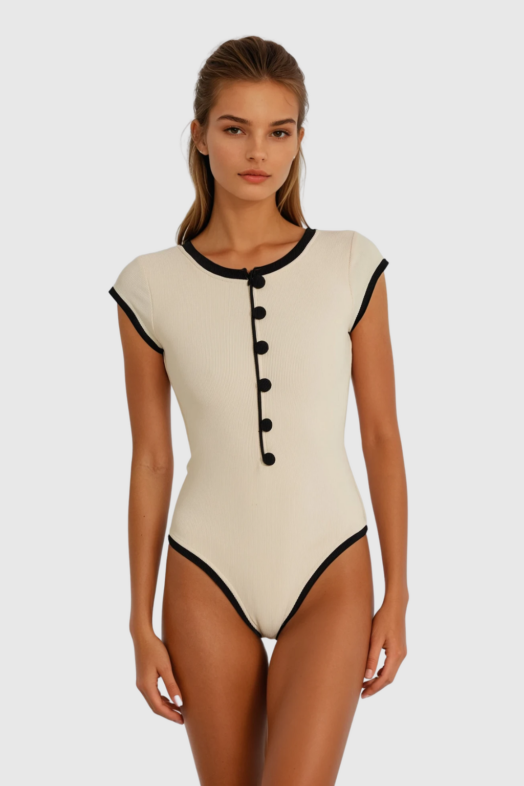 Bertrina Bodysuit In Cream