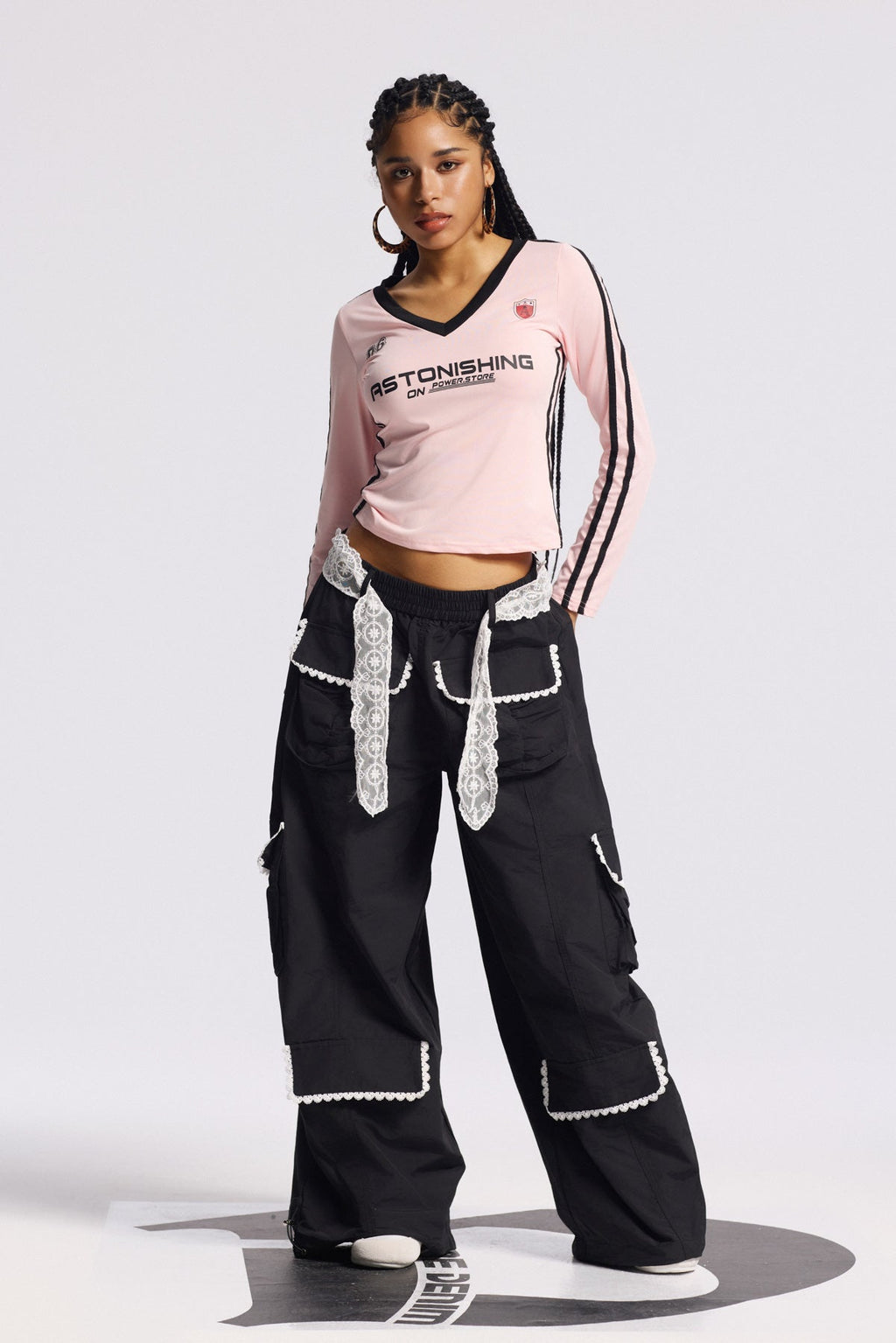 Birk Lace Cargo Pants