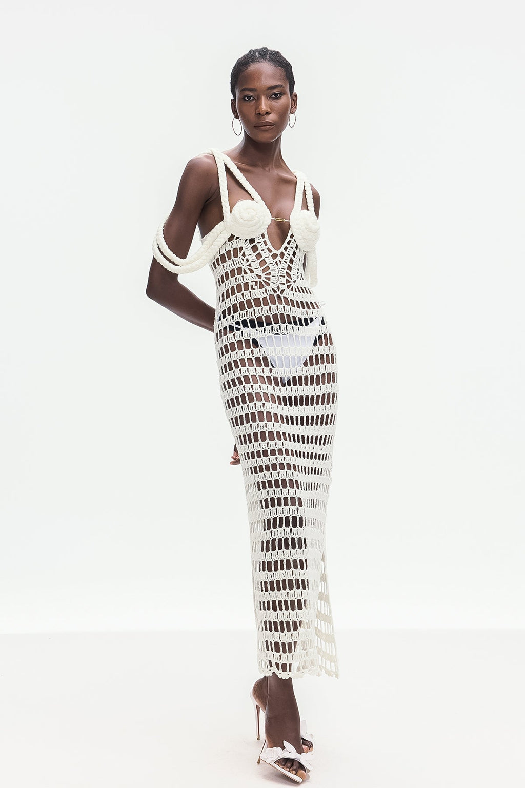 Bogumir Cutout Knit Maxi Dress