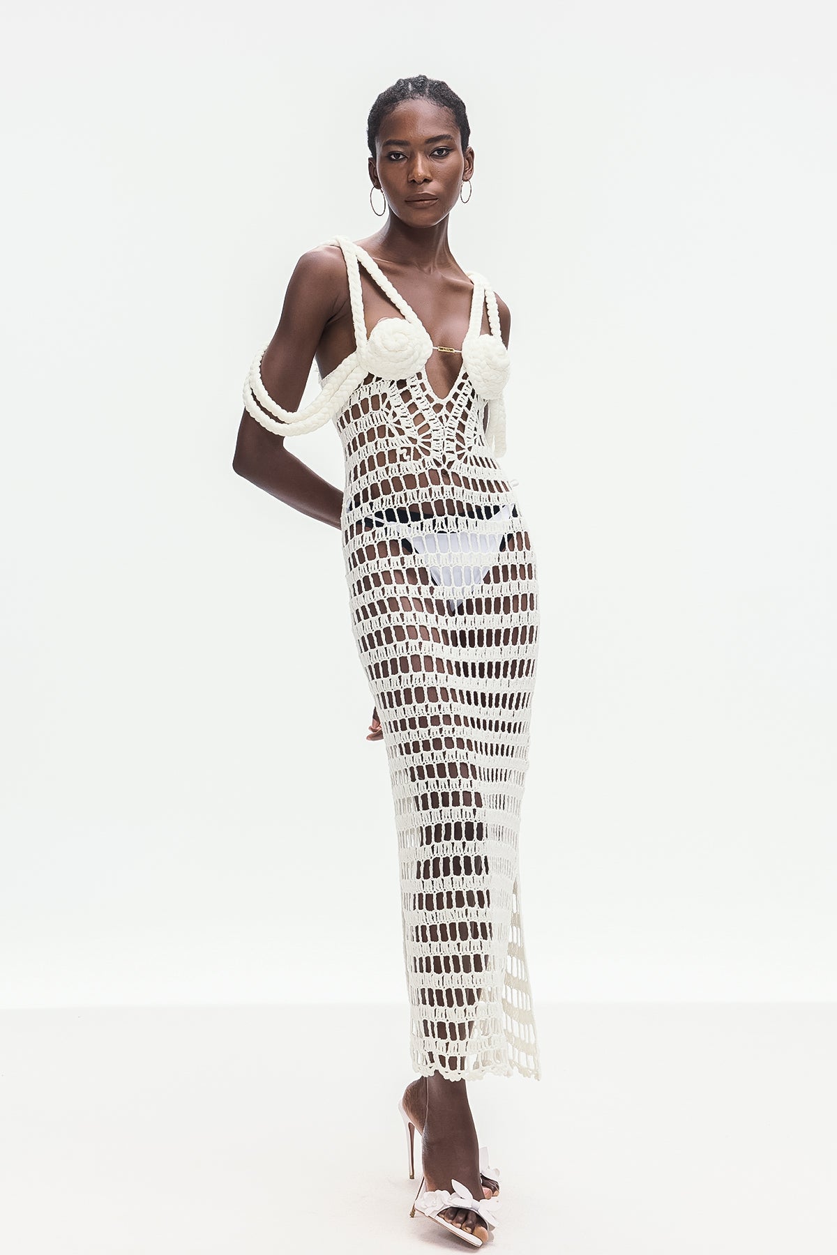 Bogumir Cutout Knit Maxi Dress