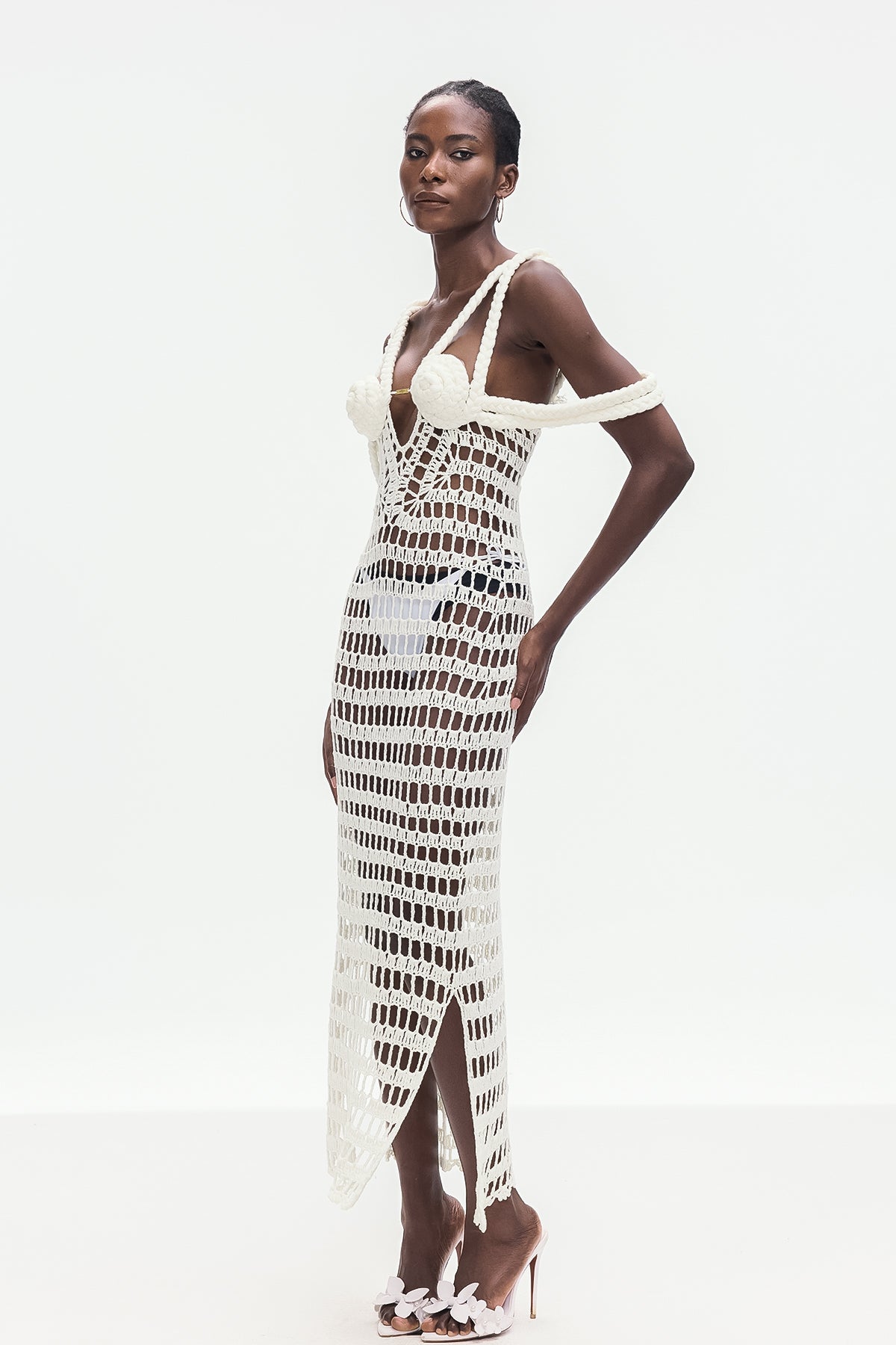 Bogumir Cutout Knit Maxi Dress