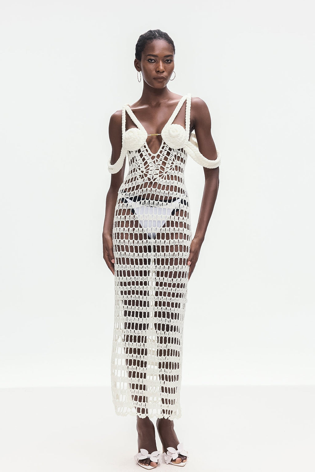 Bogumir Cutout Knit Maxi Dress