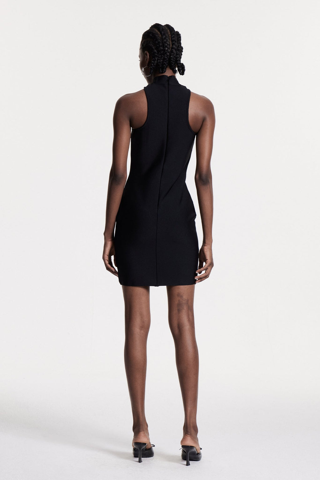 Borivoje Halter Neck Mini Dress