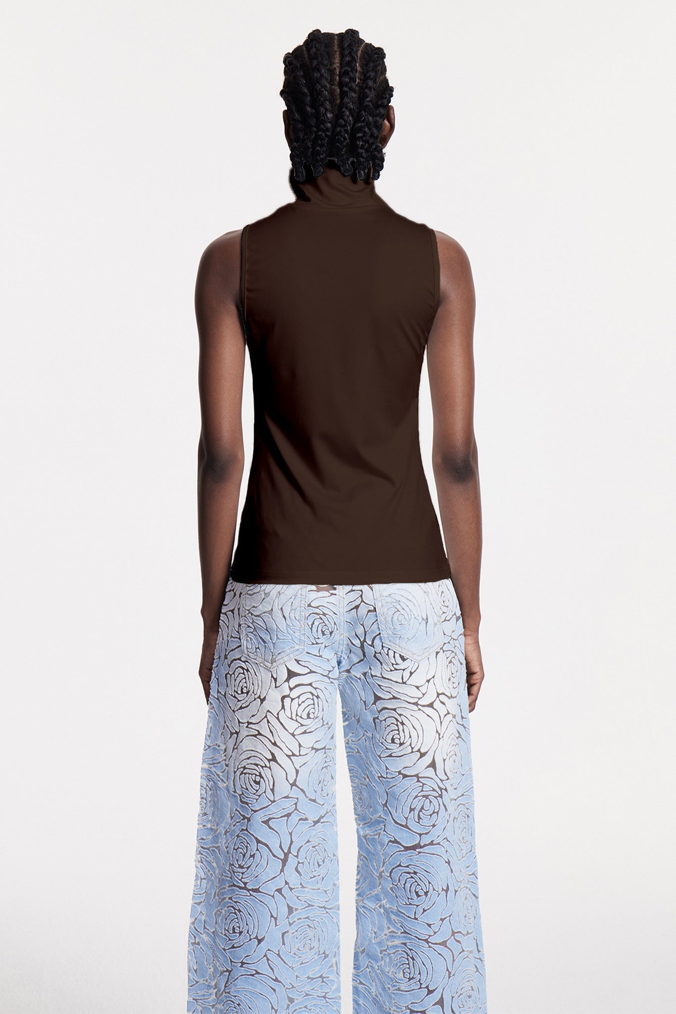 Borivoje Sleeveless Top In Brown