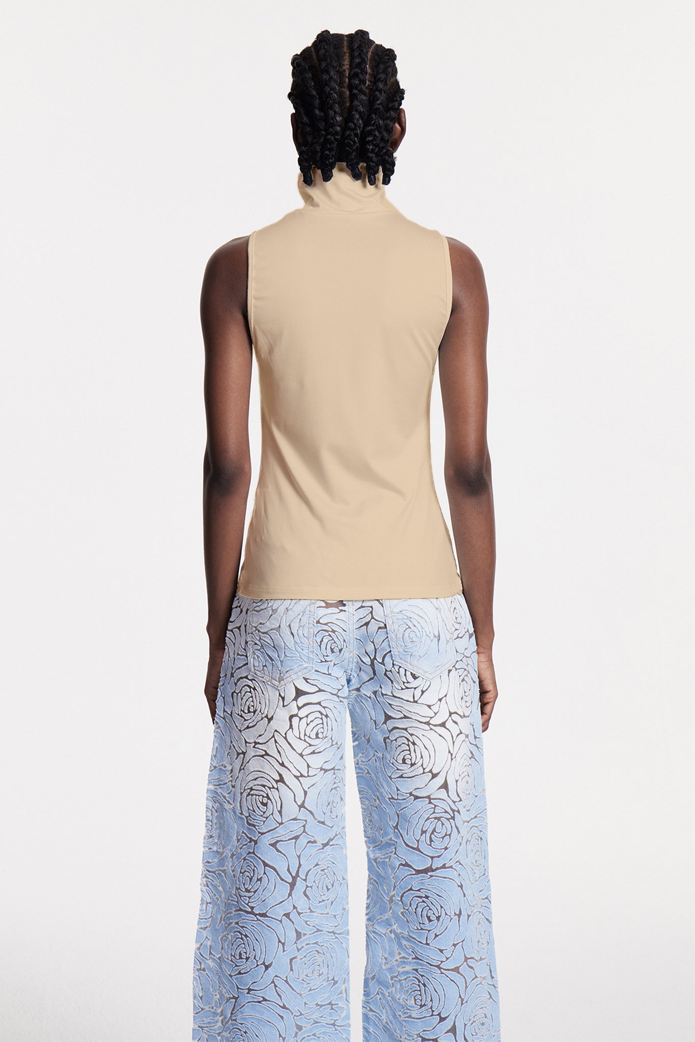 Borivoje Sleeveless Top In Khaki