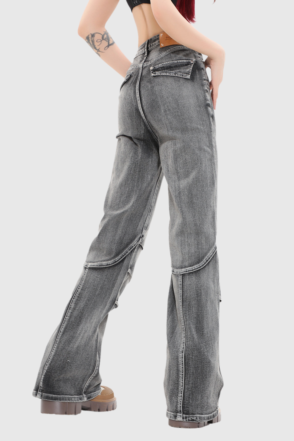 Boro Bleached Deconstruct Jeans