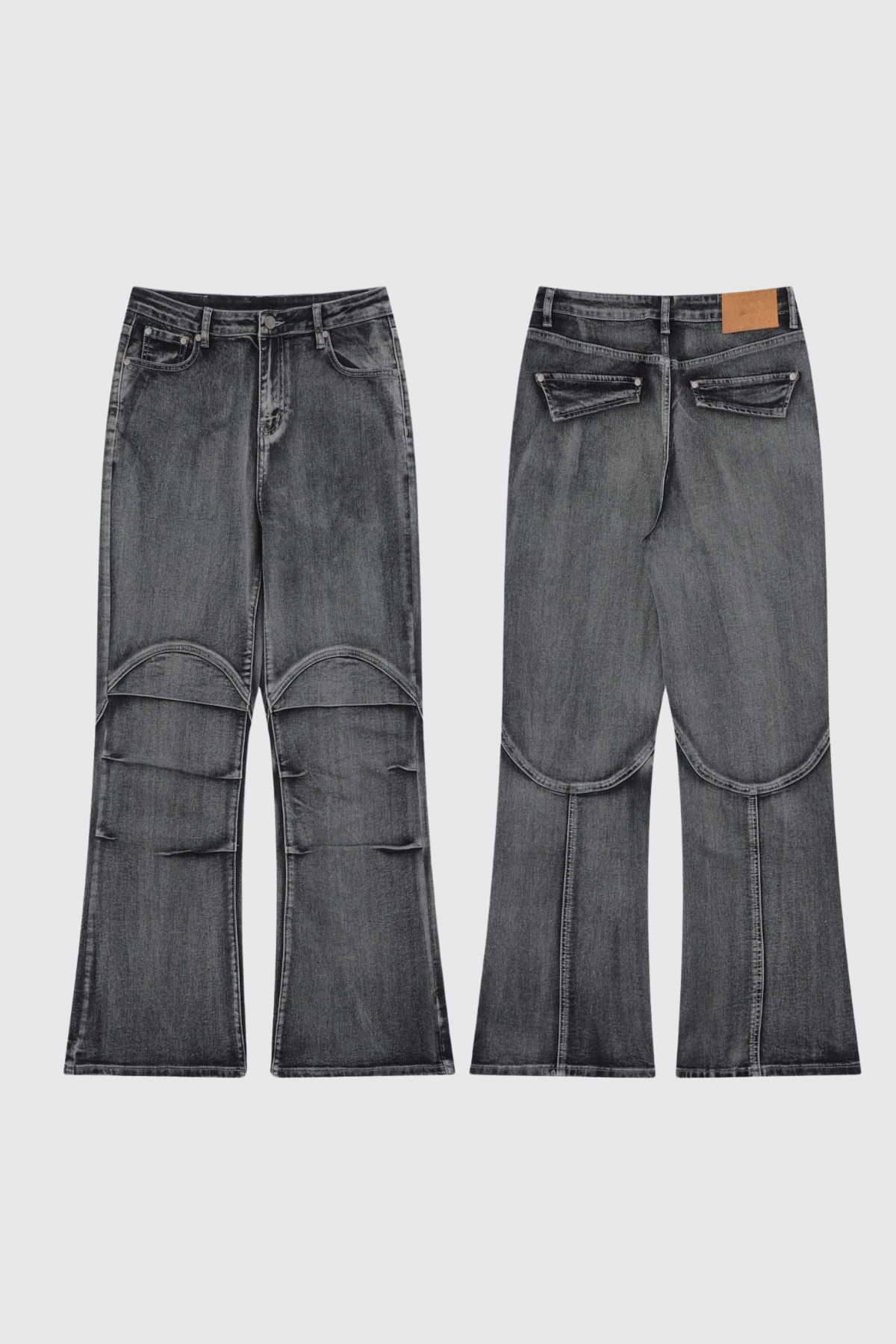 Boro Bleached Deconstruct Jeans