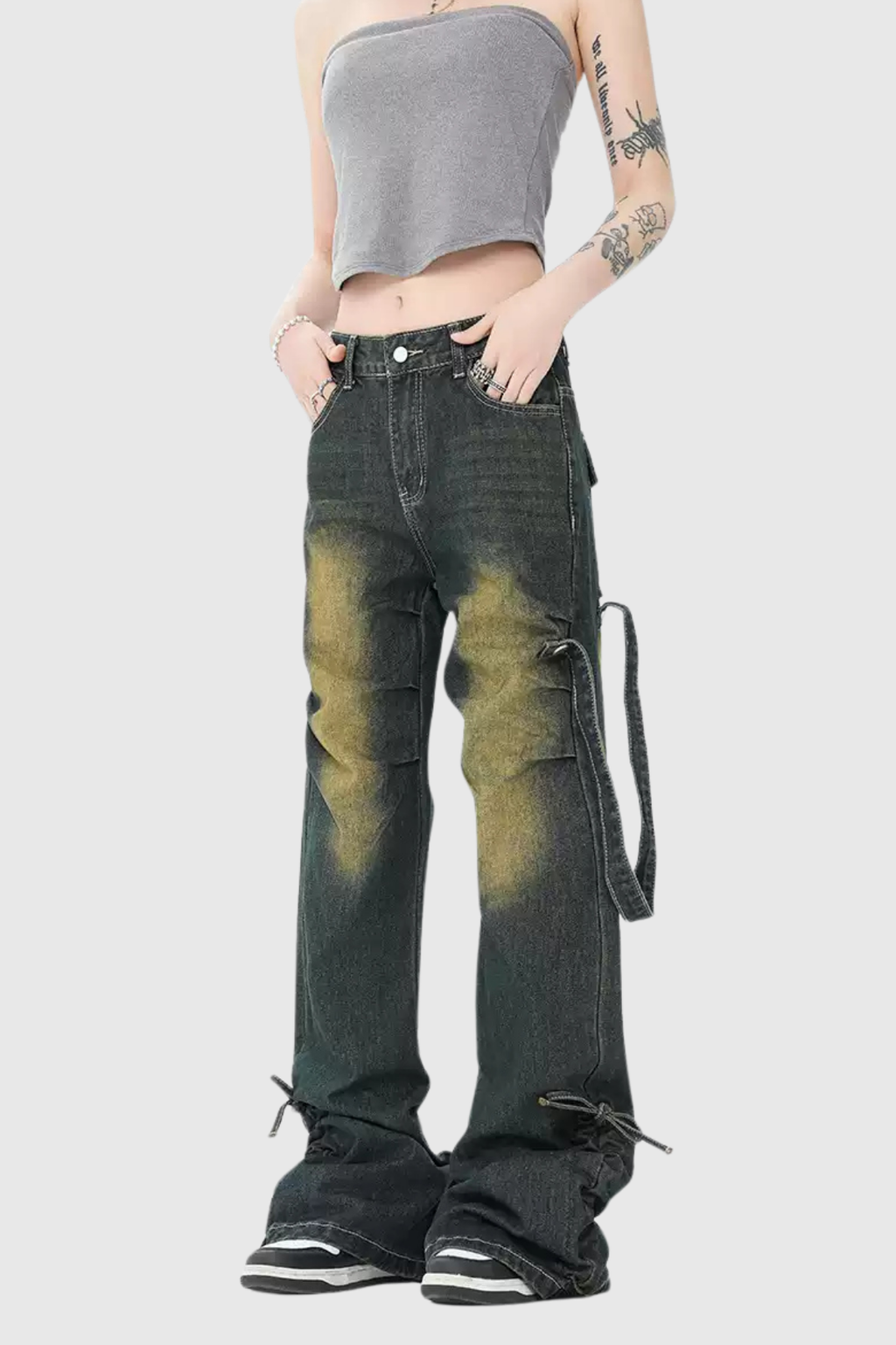 Bors Bleached Ruch Jeans