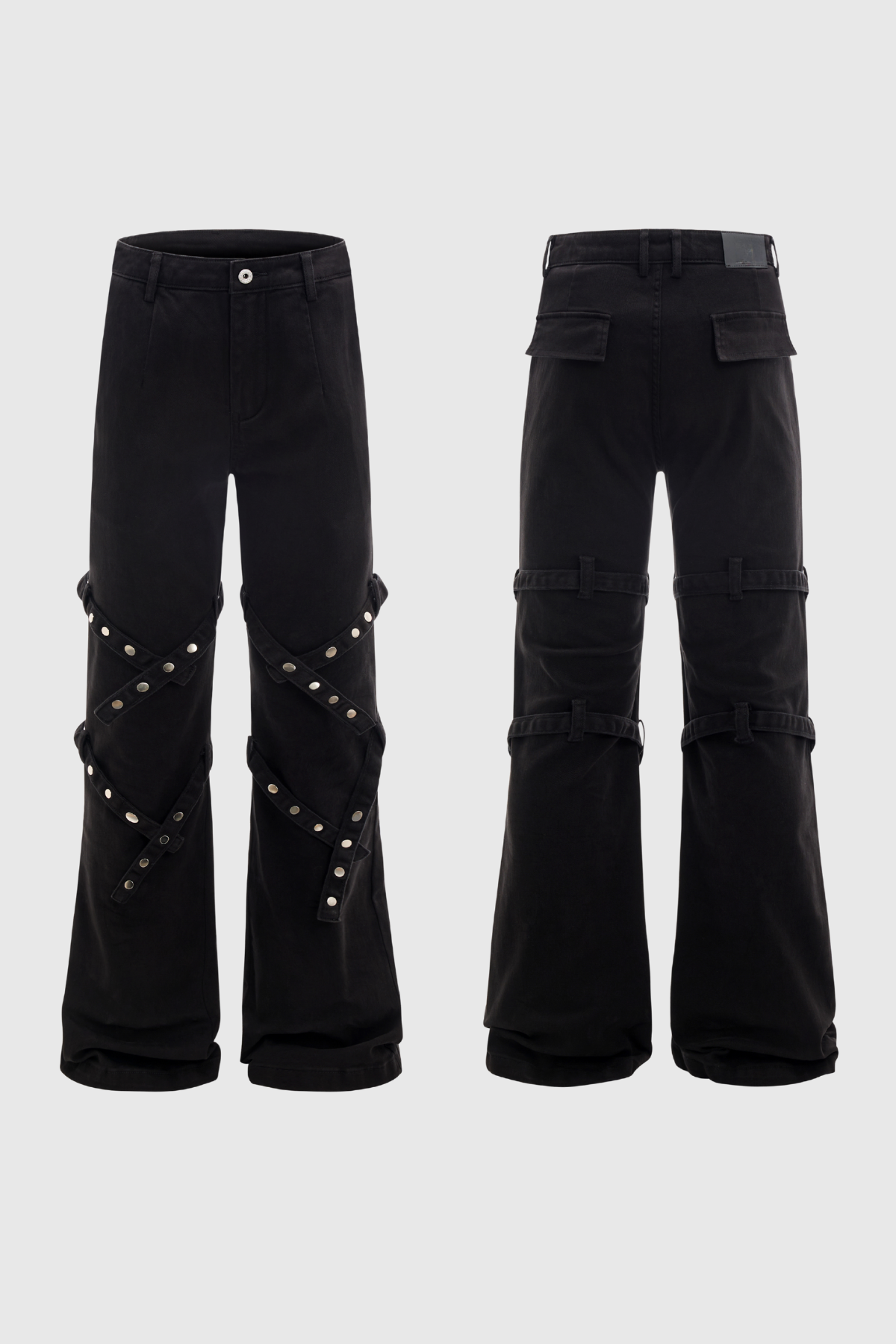 Botond Deconstruct Button Jeans