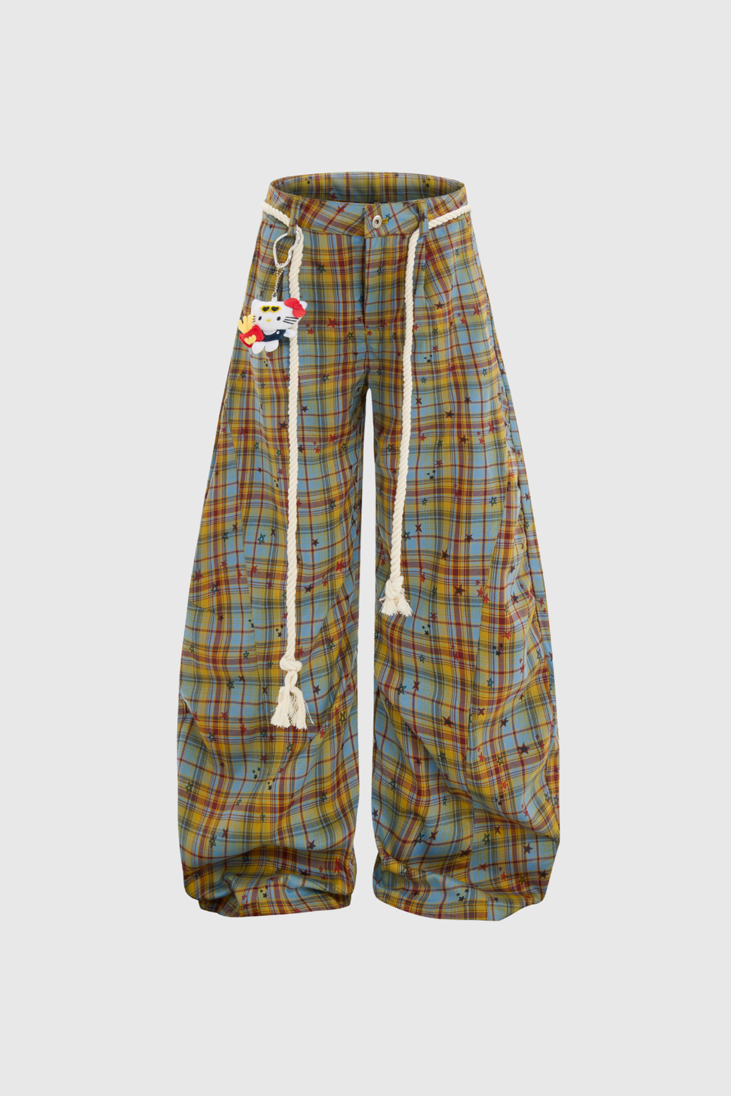 Botum Grid Star Jeans In Blue