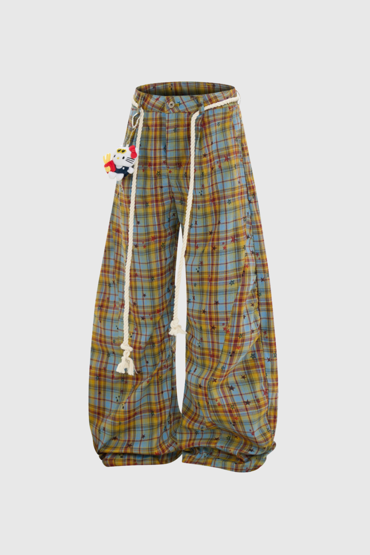 Botum Grid Star Jeans In Blue