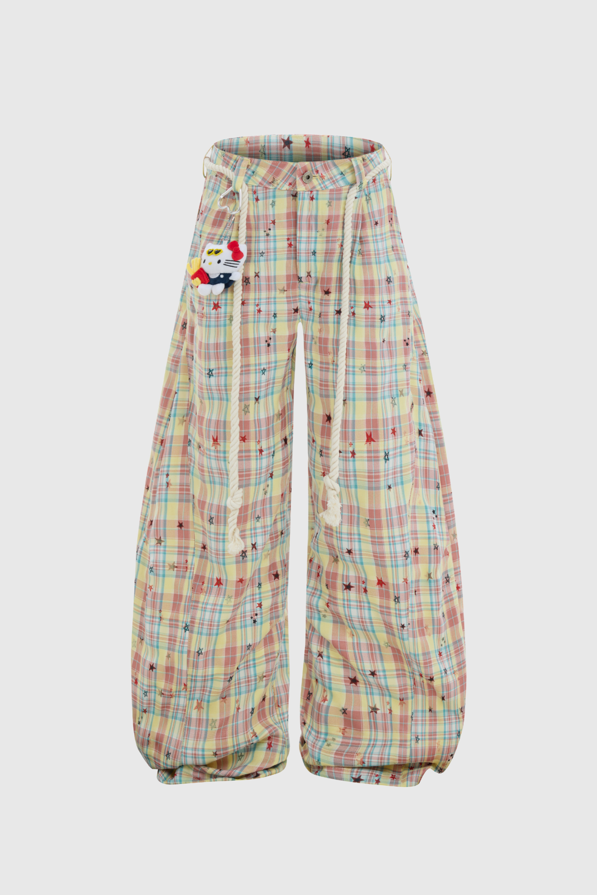 Botum Grid Star Jeans In Yellow