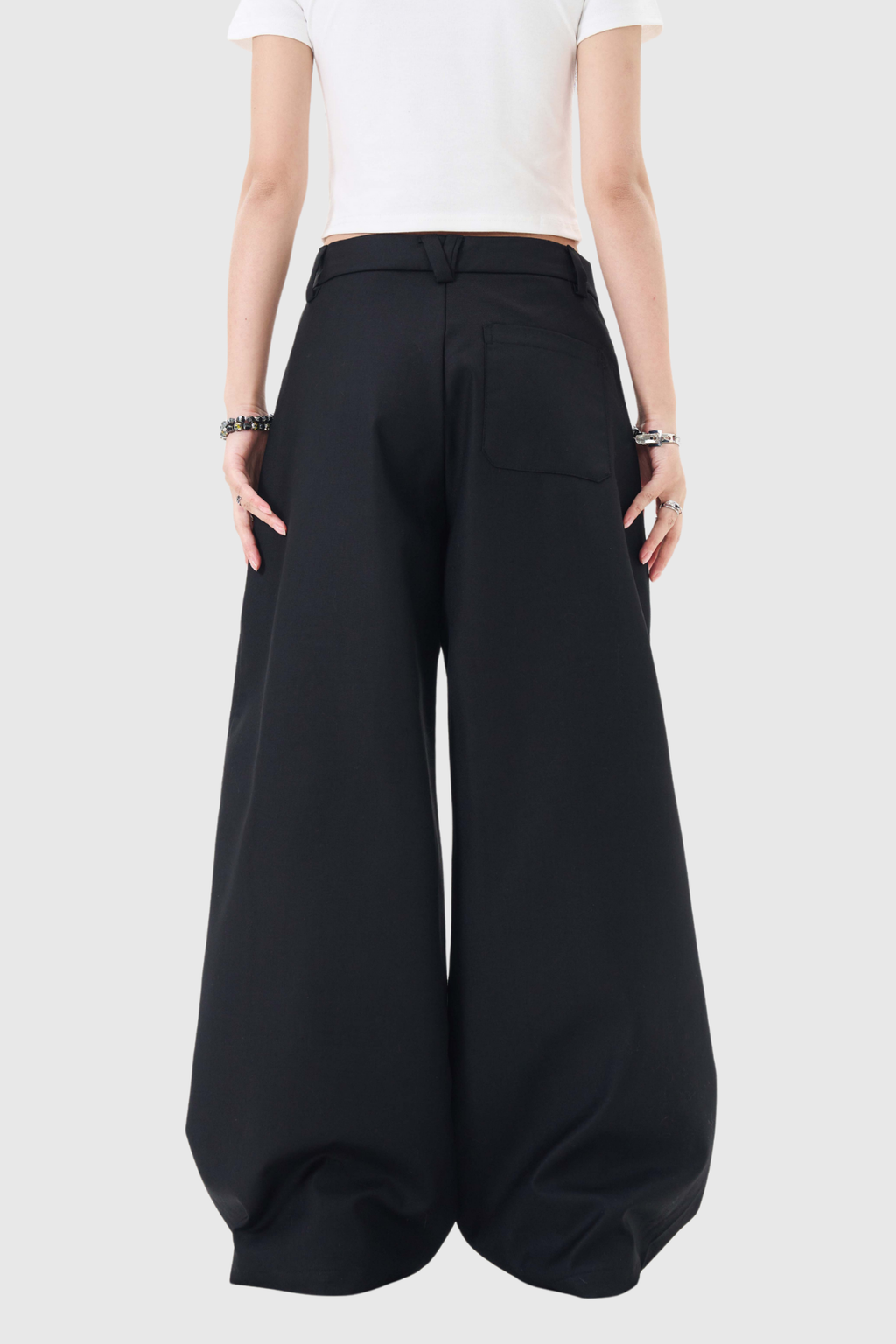 Boubacar Lace Pants In Black