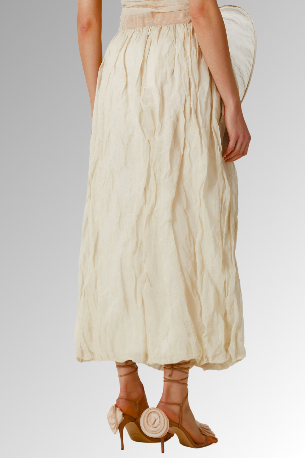 Boutros Ruch Flower Maxi Skirt