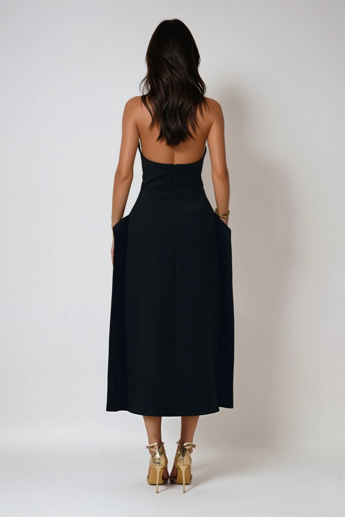 Brad Shawl Two Piece Maxi Dress