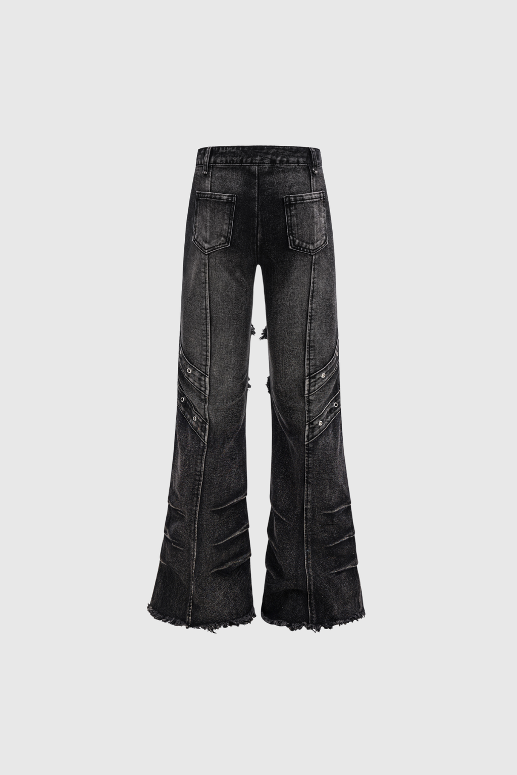 Bradley Fringe Pocket Bootcut Jeans