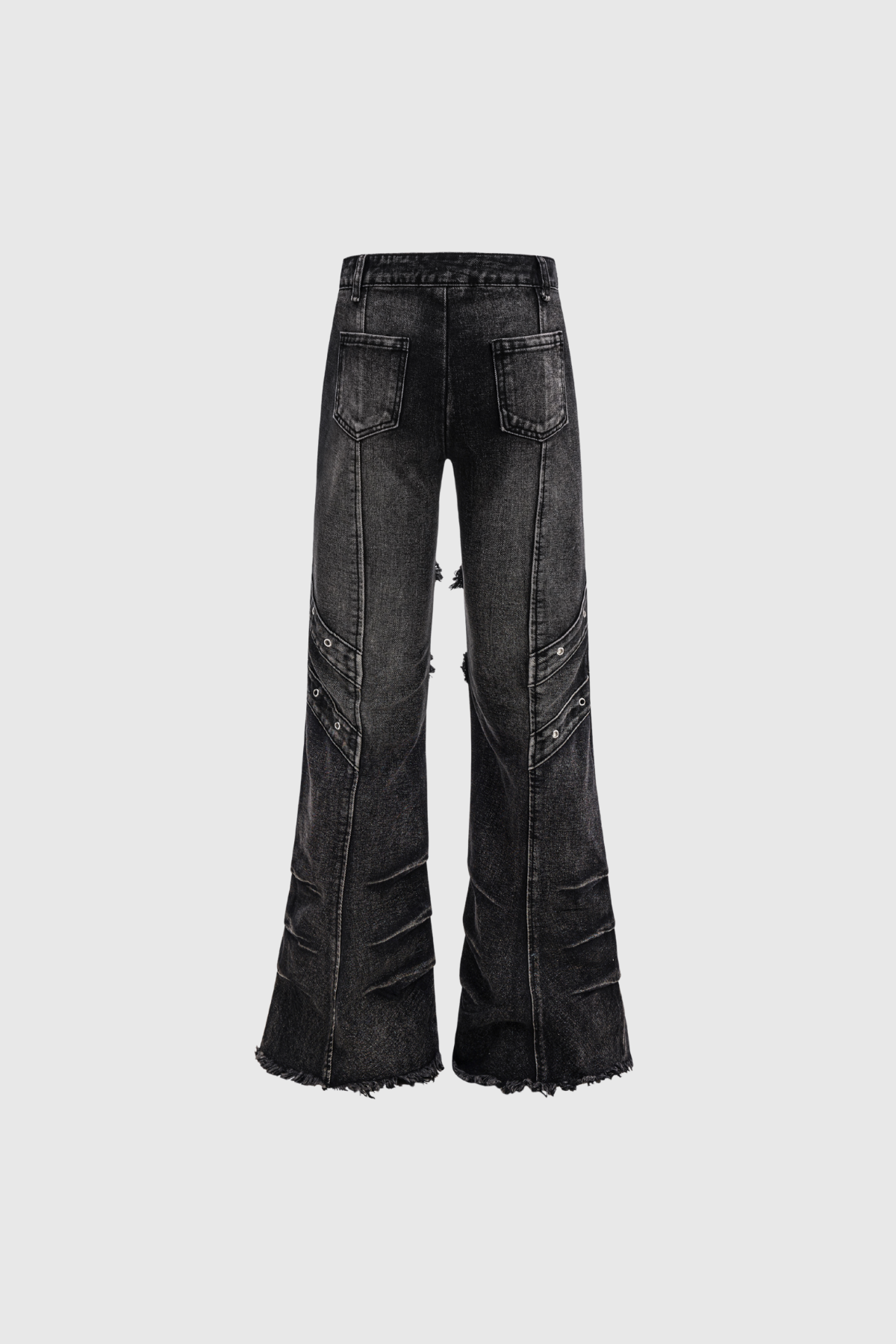 Bradley Fringe Pocket Bootcut Jeans