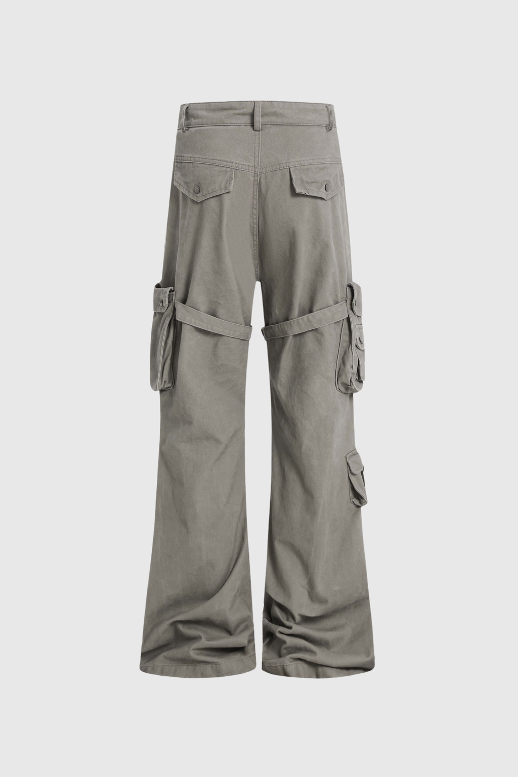 Braeden Pocket Cargo Jeans In Grey