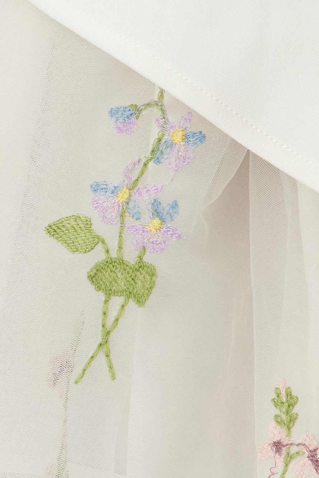 Brais Asymmetric Mesh Mini Dress