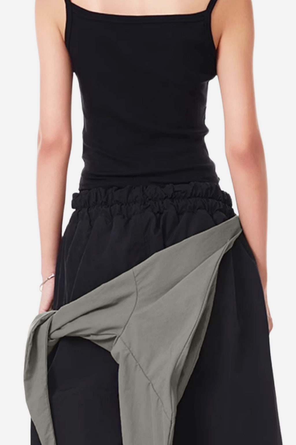 Brandie Lace Up Wide Pants