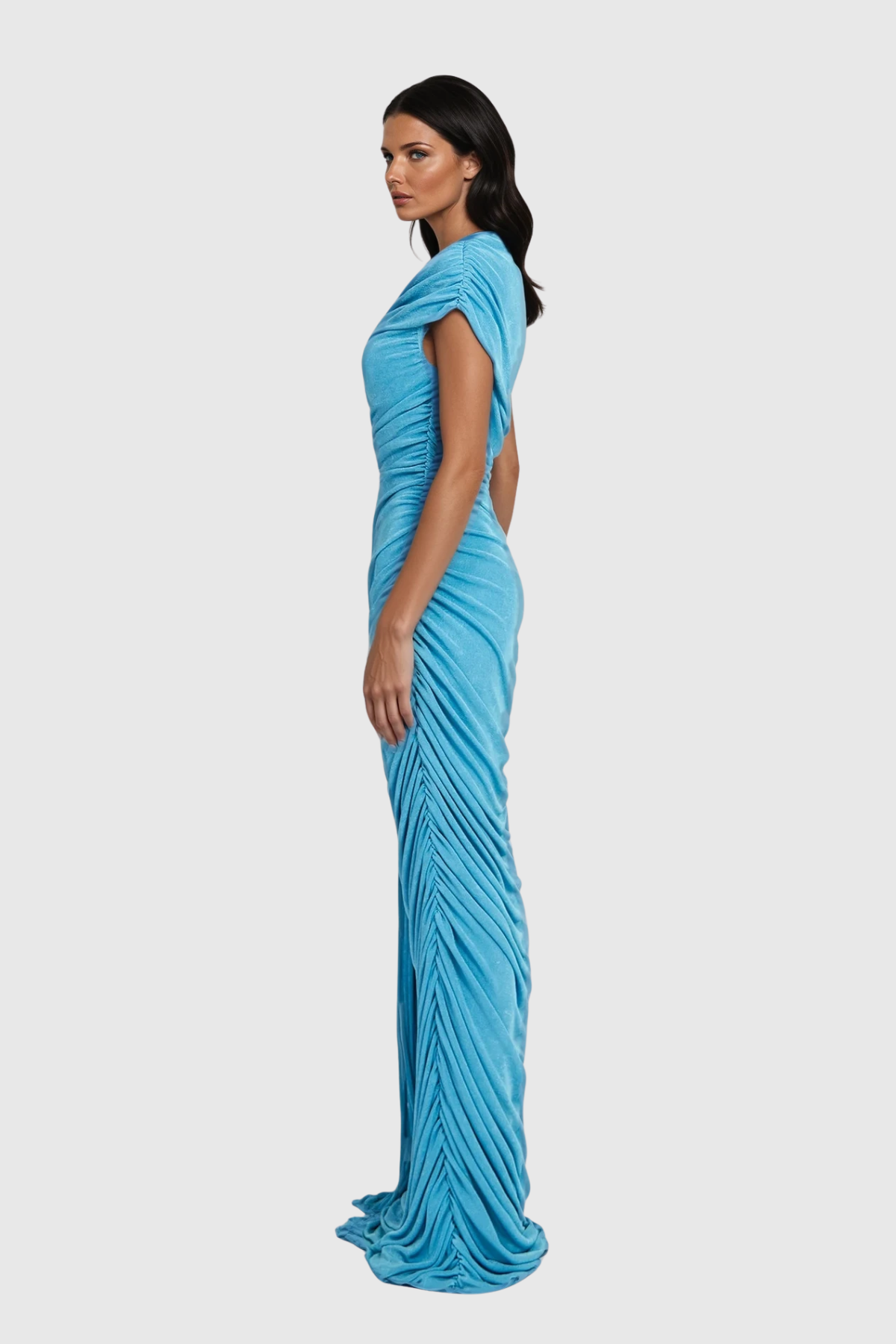 Brandt Ruch Fringe Maxi Dress