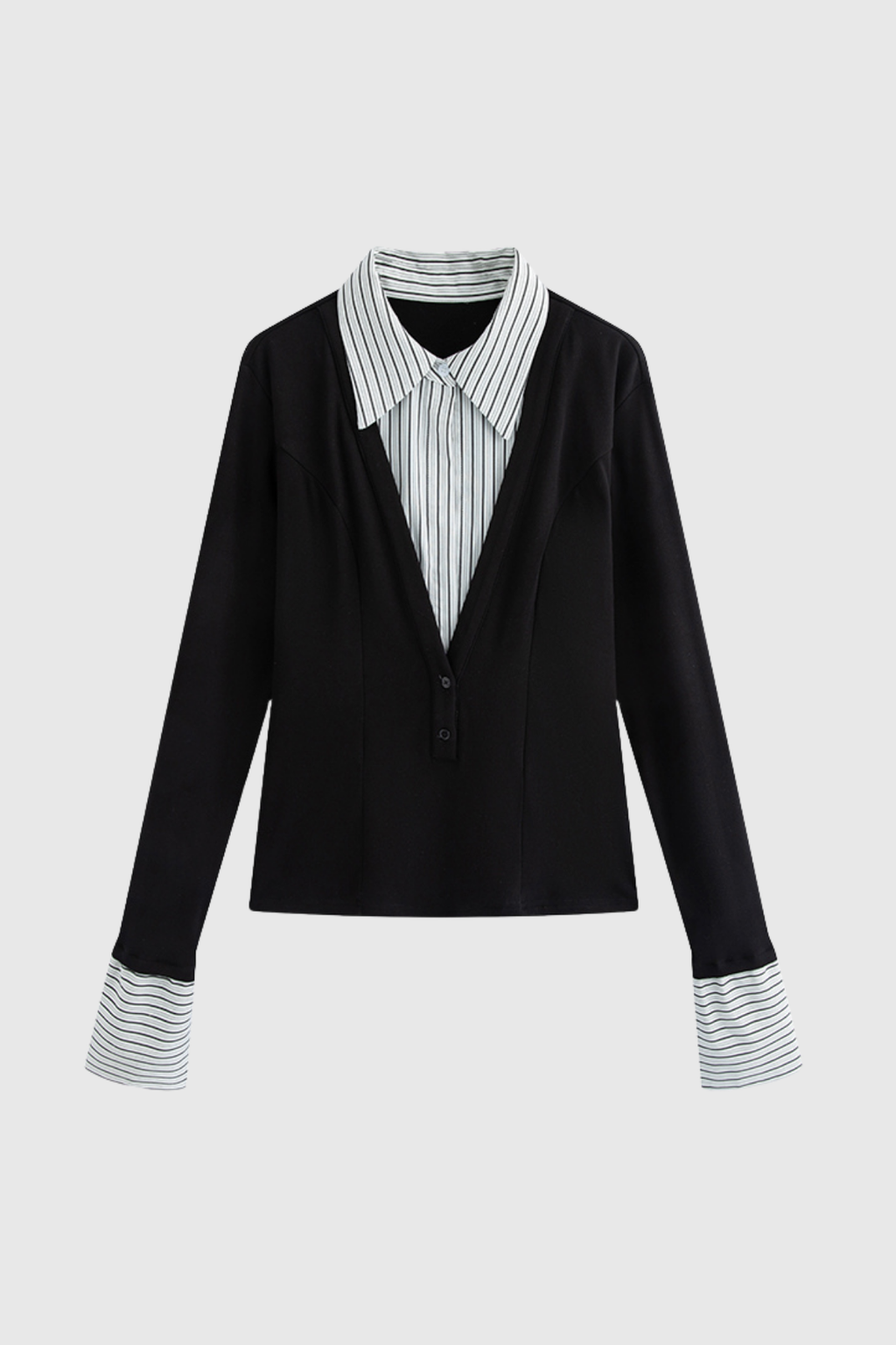 Cadmus Stripe Plunge Pants Set