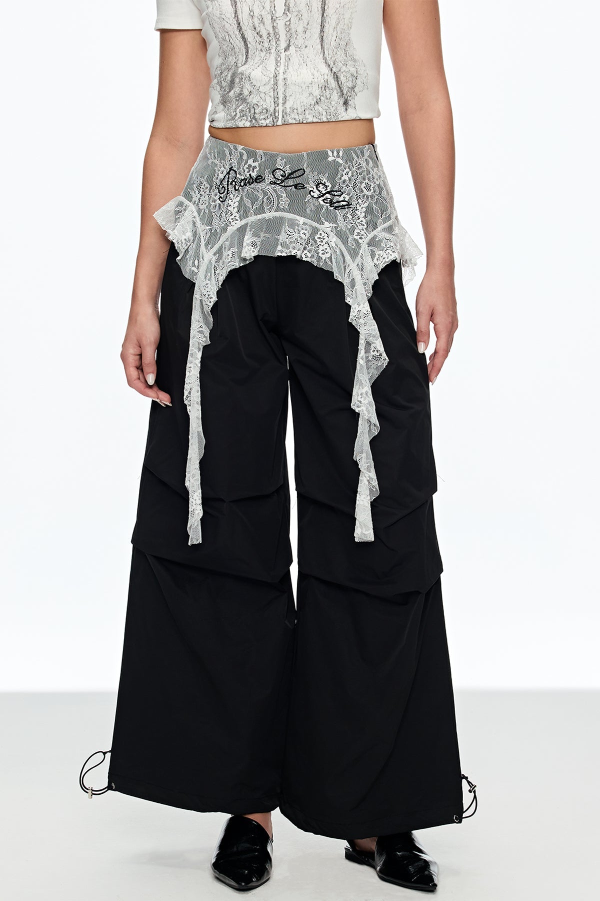 Caelina Lace Wide Leg Pants