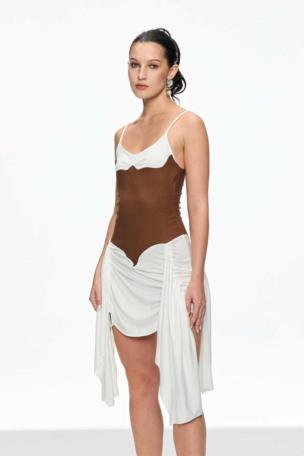 Caitria Ruch Spaghetti Mini Dress