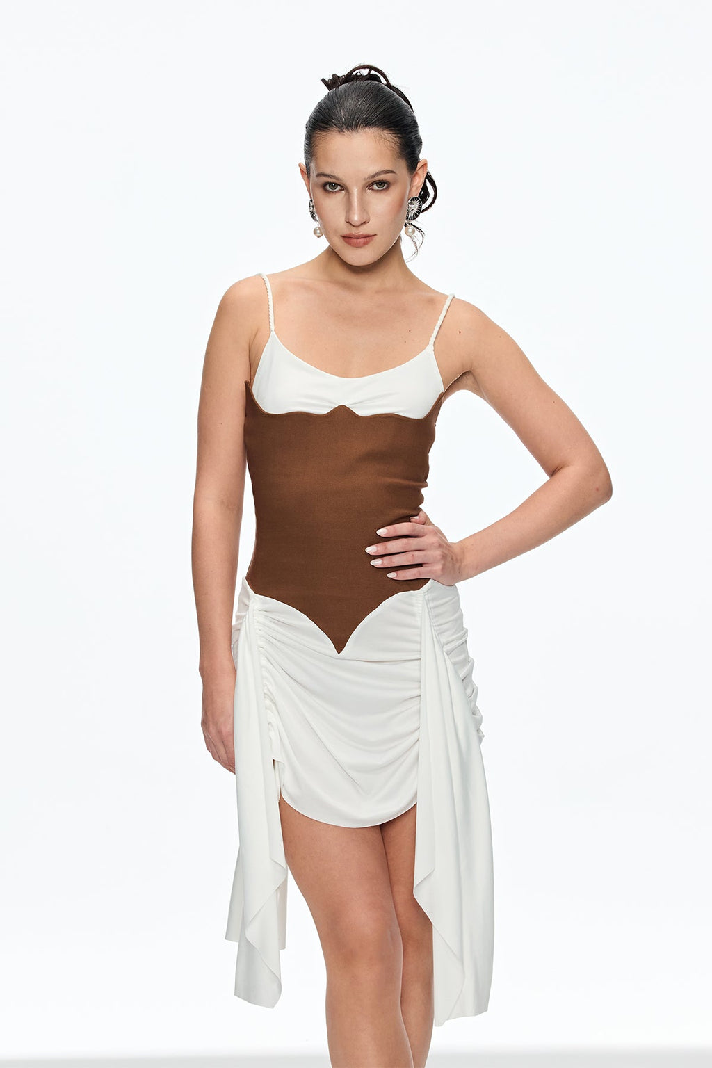 Caitria Ruch Spaghetti Mini Dress