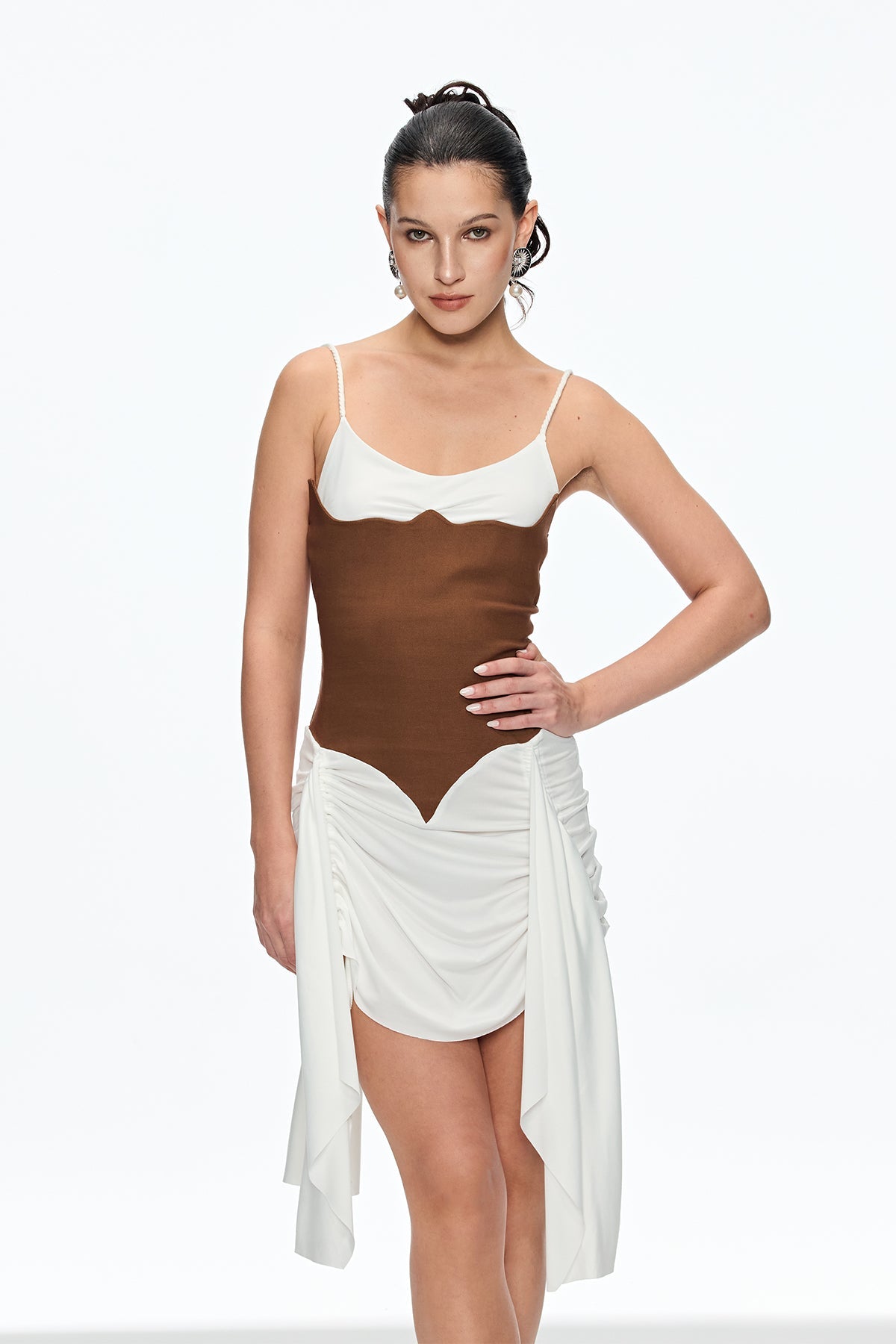 Caitria Ruch Spaghetti Mini Dress