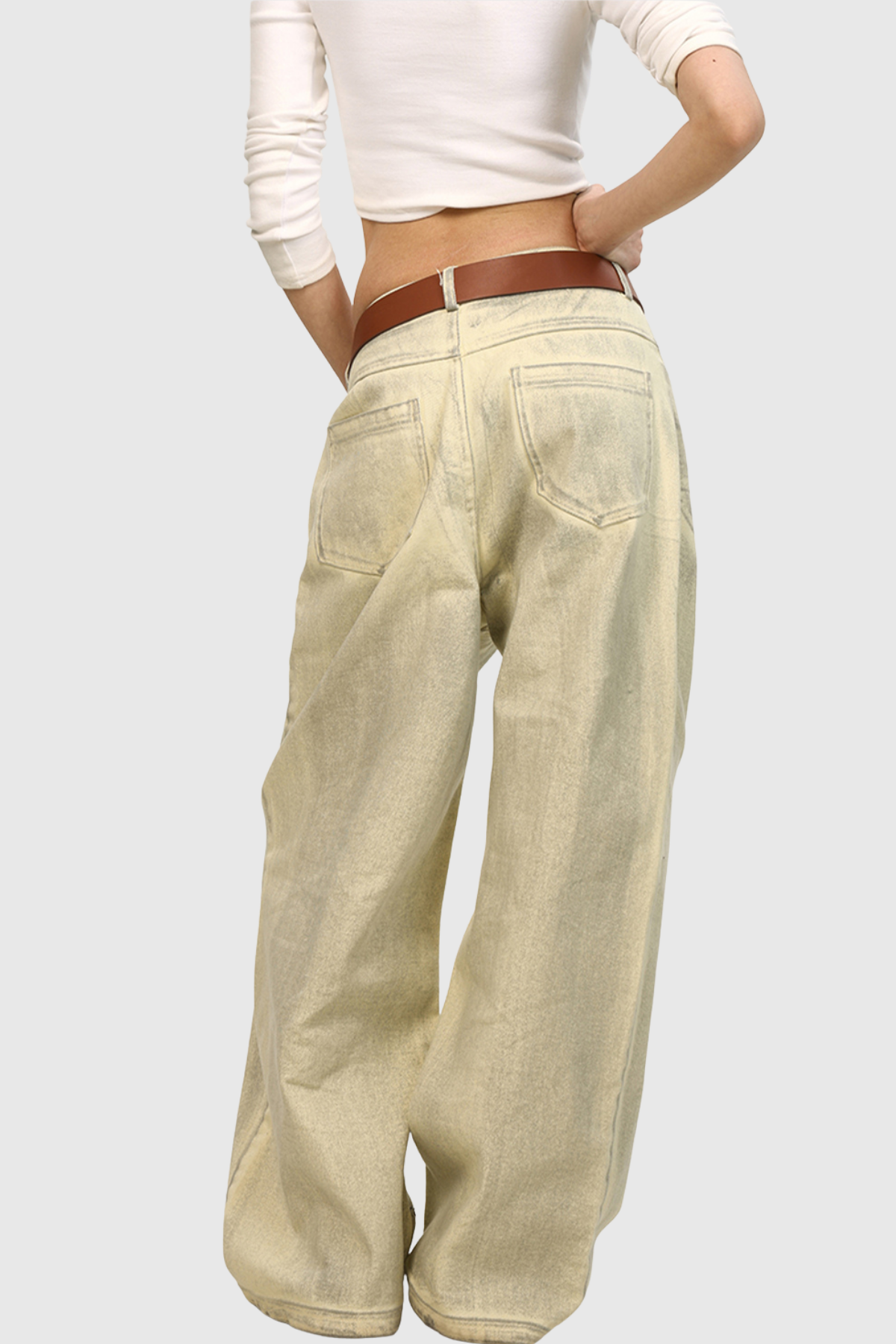 Callias Bleached Straight Jeans