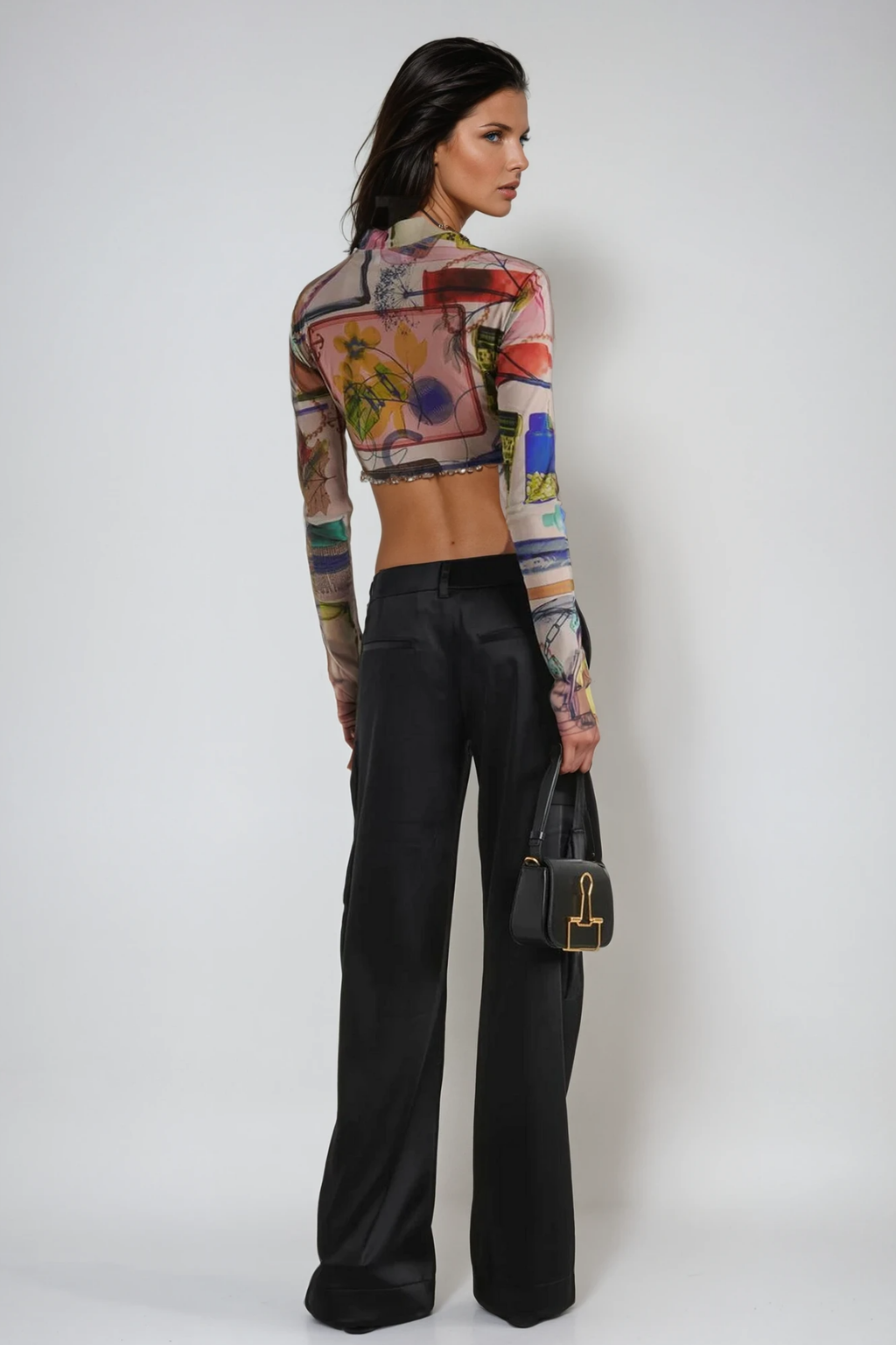 Callixtus Print Bodycon Top