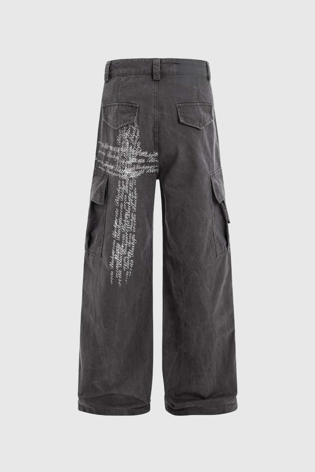 Cammie Print Jeans In Grey