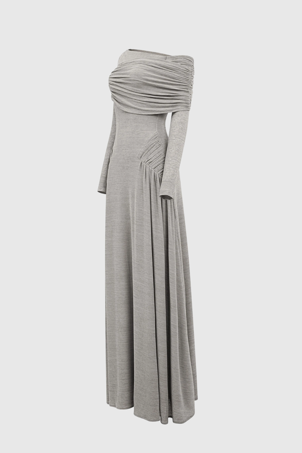 Candi Ruch Asymmetric Maxi Dress