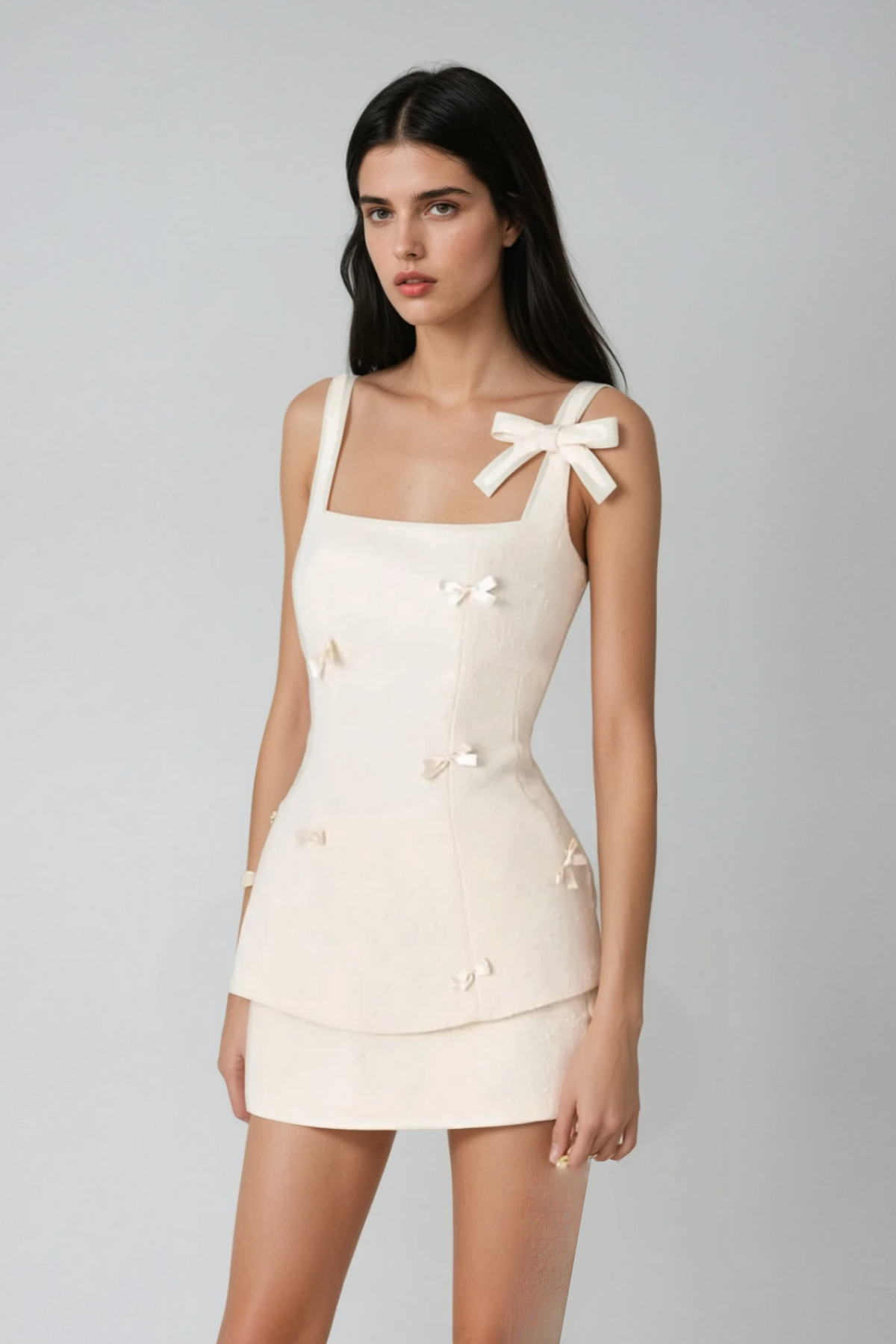 Candido Bow Skirt Set