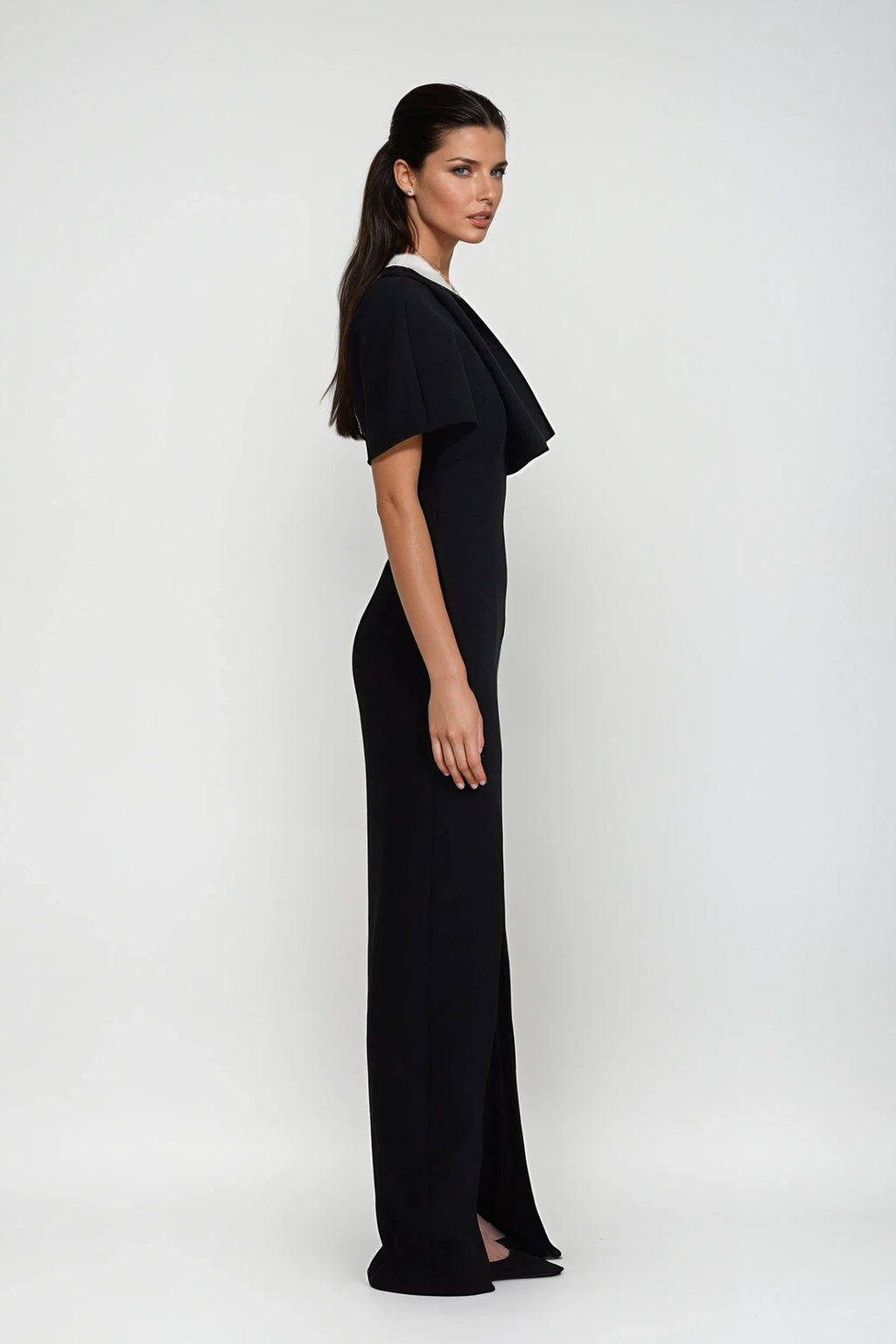 Candidus One Shoulder Asymmetric Maxi Dress