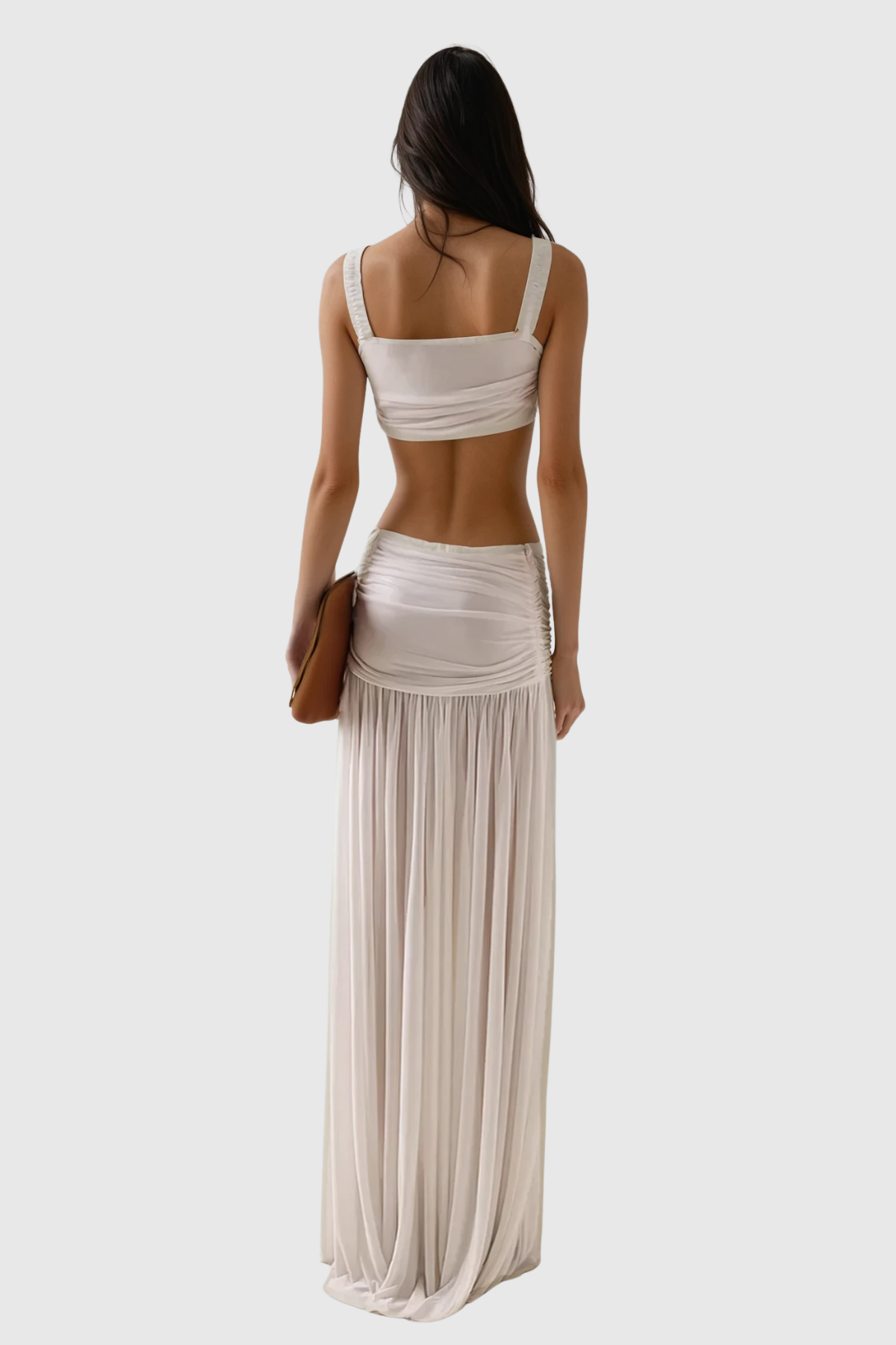 Candy Ruch Cutout Maxi Dress