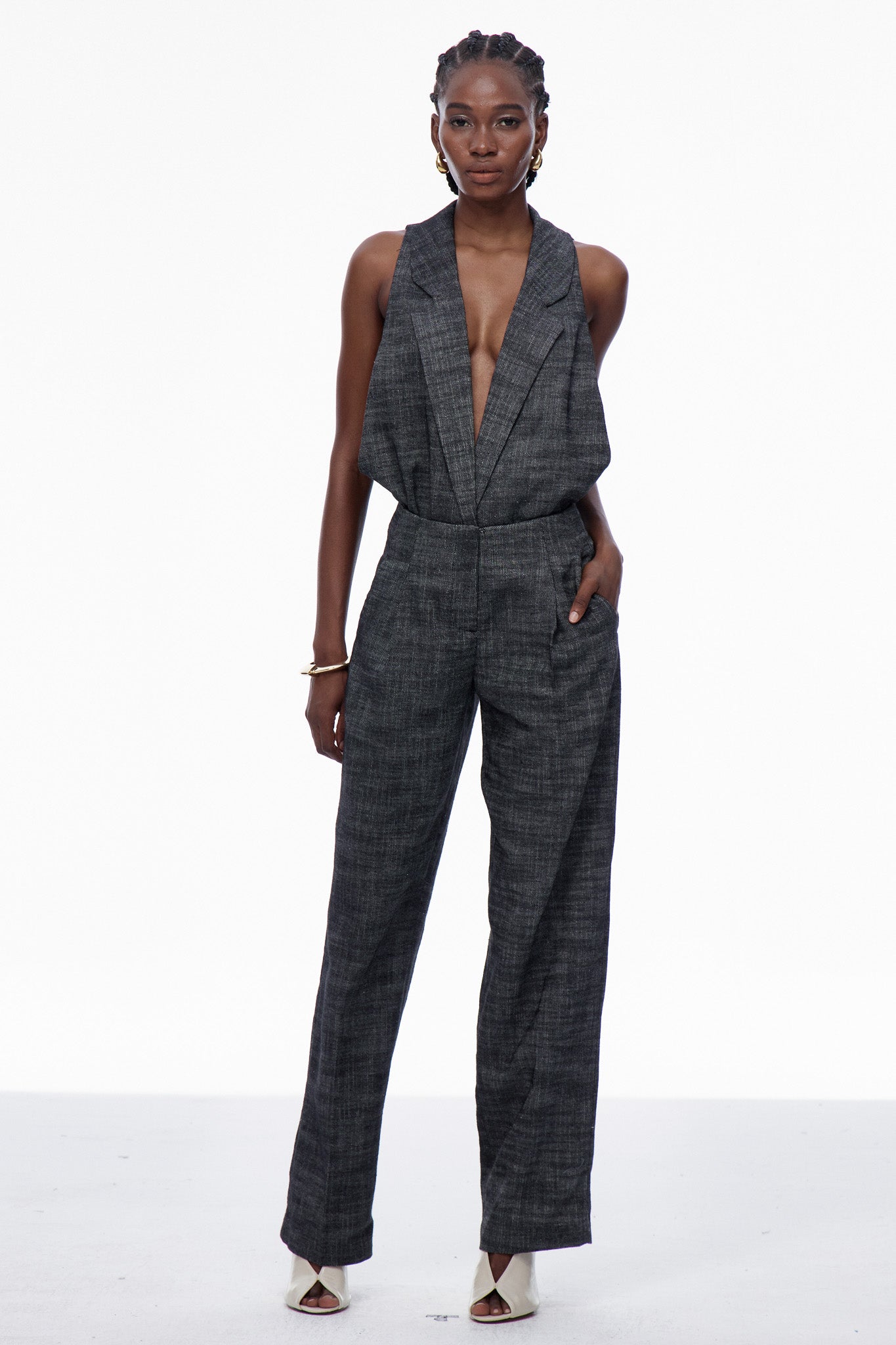 Carlos Plunge Pants Set