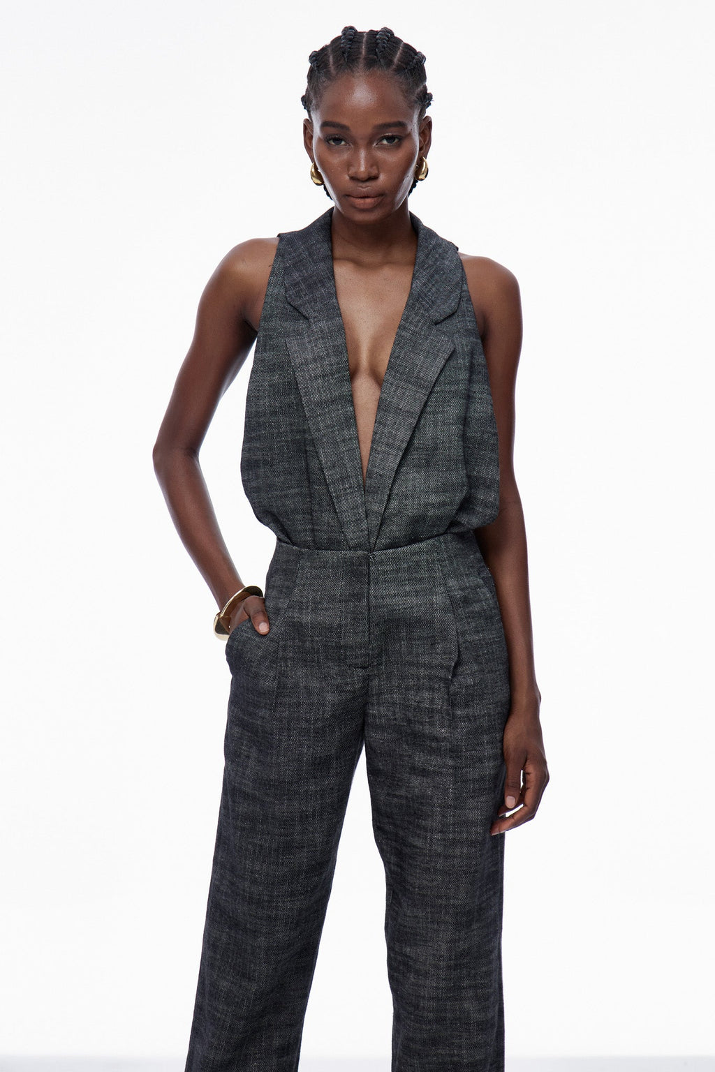 Carlos Plunge Pants Set