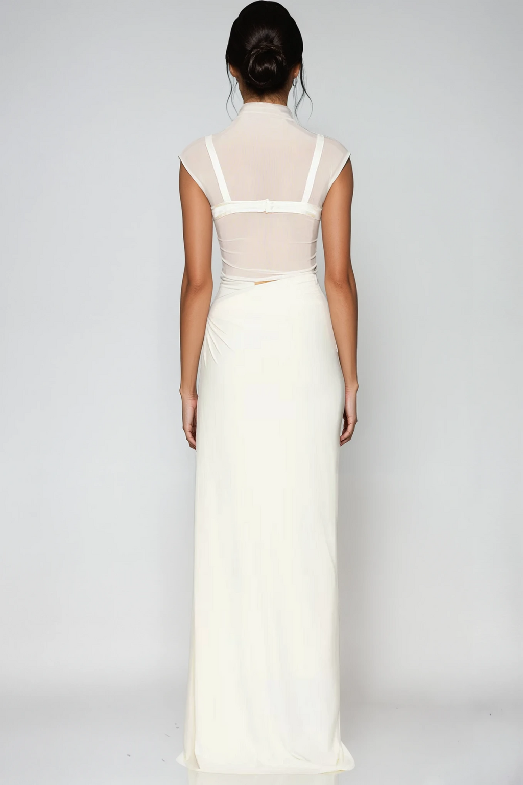 Carmelita Ruch Mesh Skirt Set