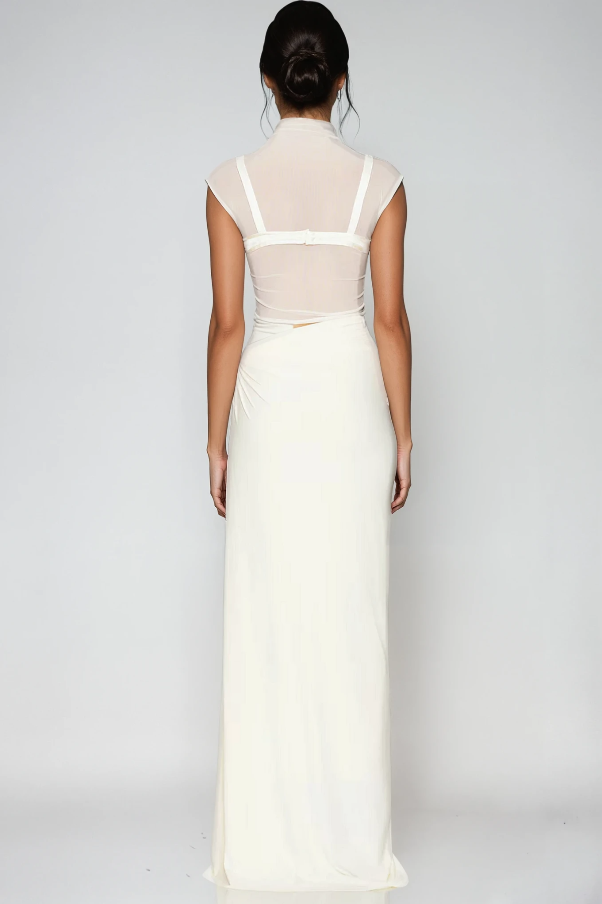 Carmelita Ruch Mesh Skirt Set