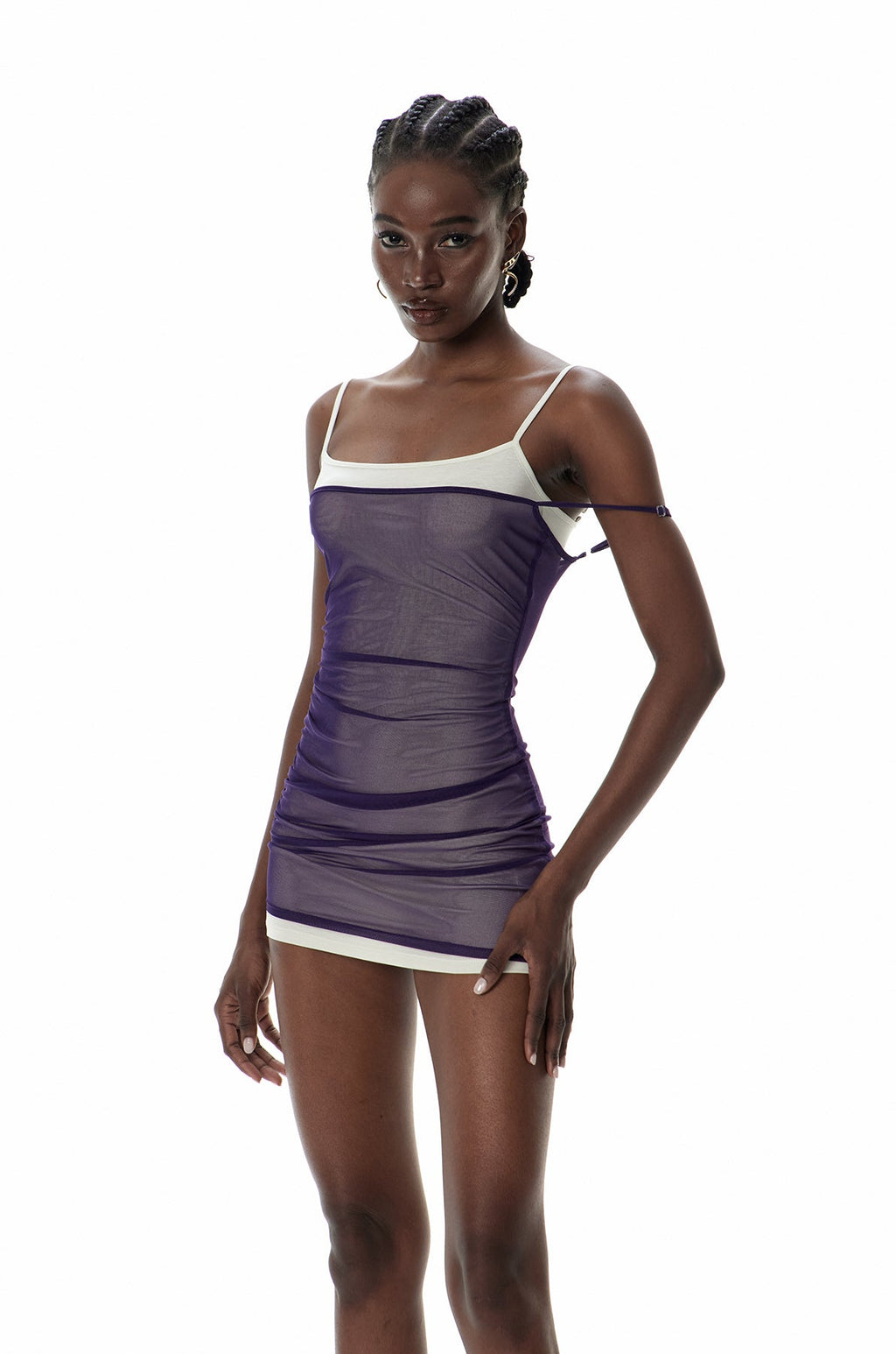 Carole Spaghetti Bodycon Mini Dress